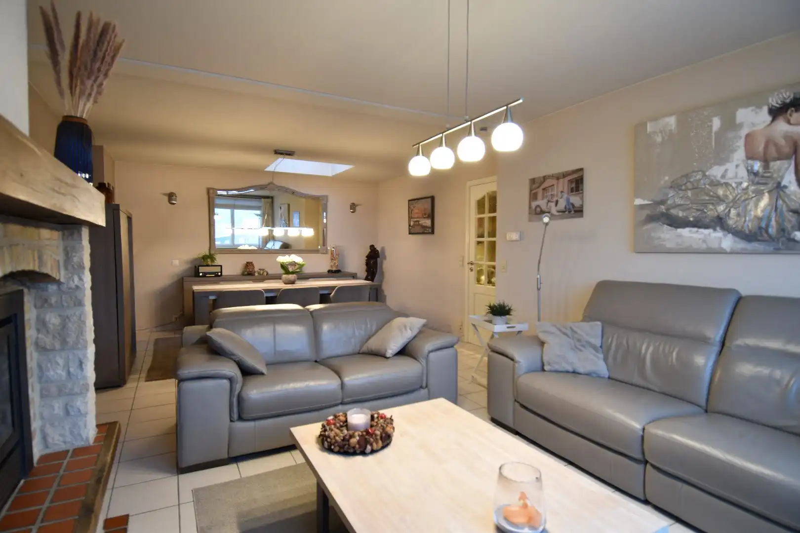 Dubbele opslagruimte (466 m²) met telkens een bovenliggend woongedeelte te koop in Kuurne foto 7