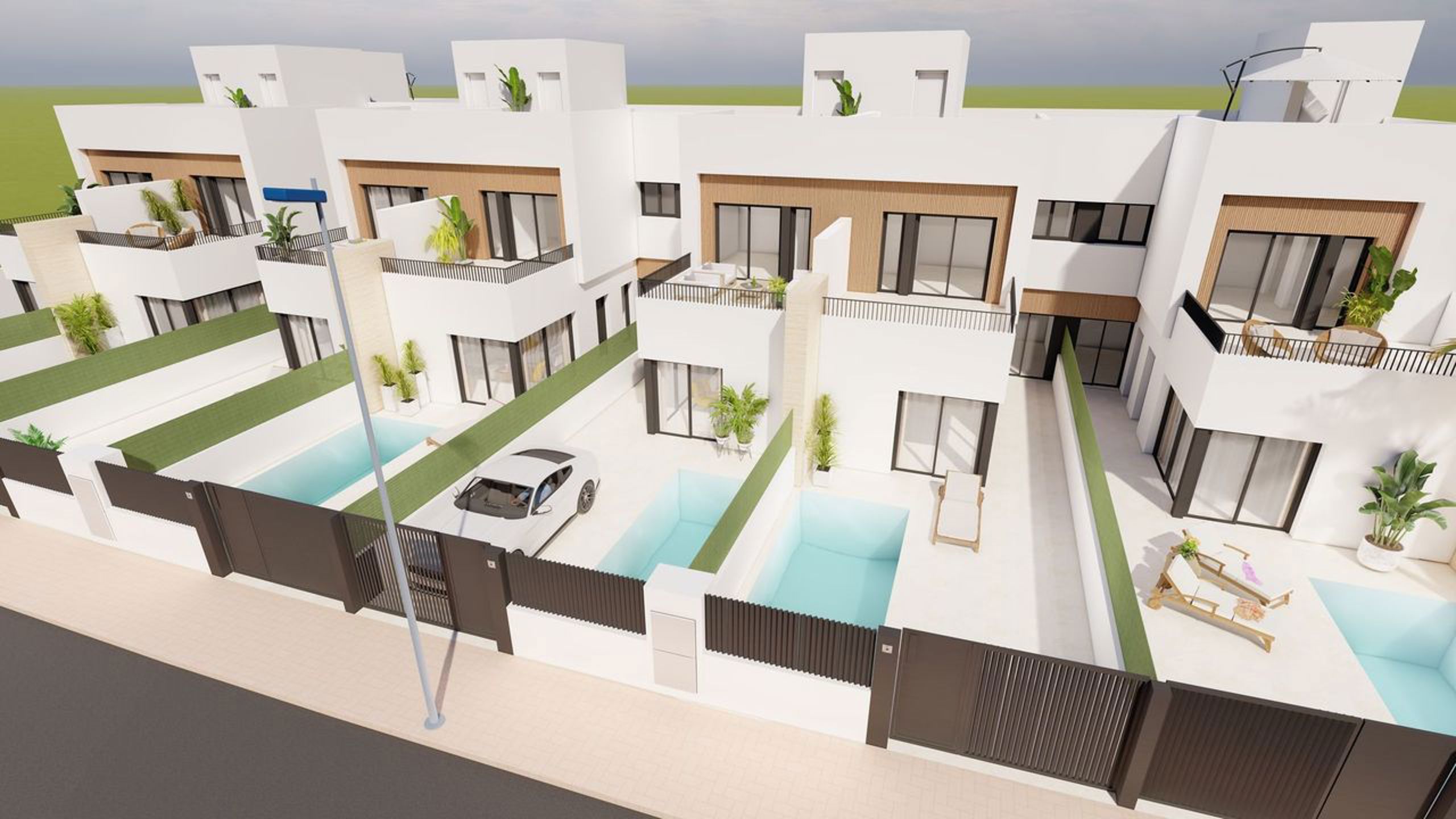 SPANJE - villa 3bed/3bad prive zwembad dichtbij zee-strand. foto 6