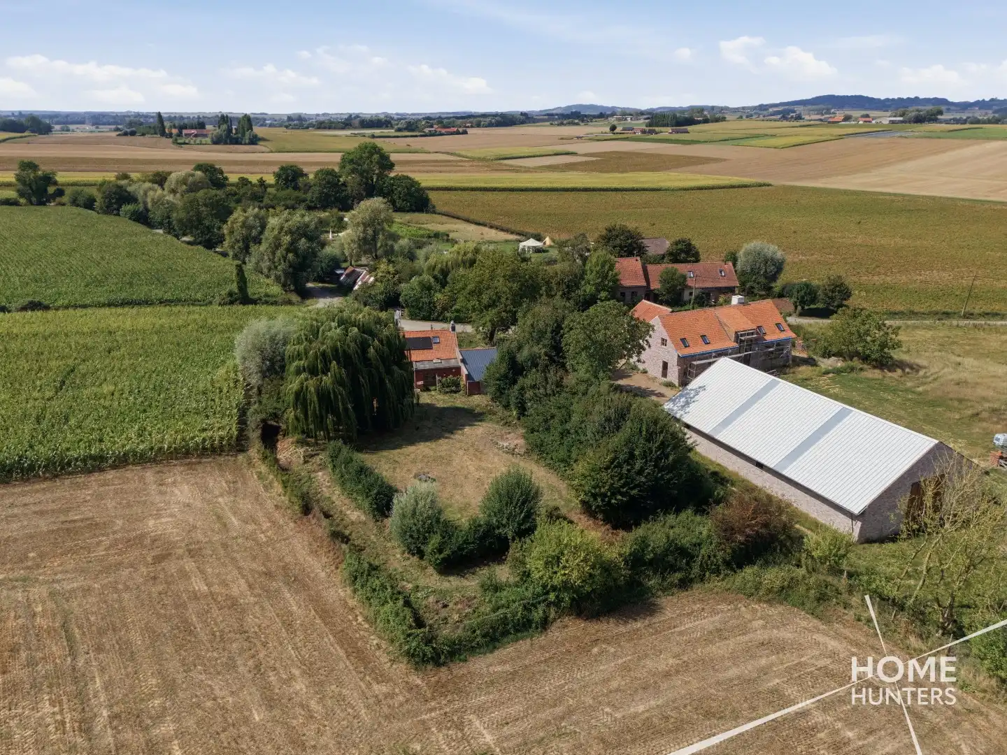 Vrijstaande woning op 2.165 m² in het prachtige landschap van Dranouter foto 3