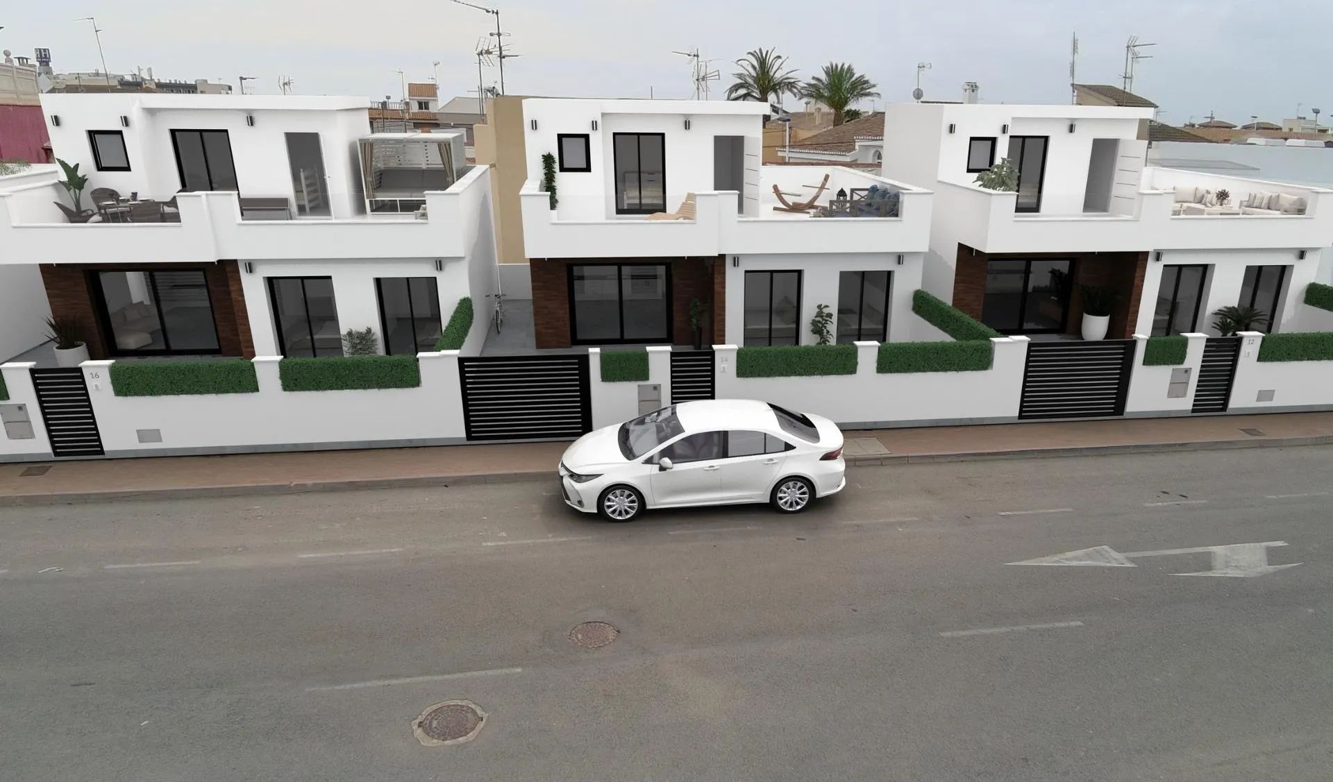 Geniet van een luxueuze en comfortabele levensstijl in San Pedro del Pinatar - moderne villa's met privé zwembad foto 8