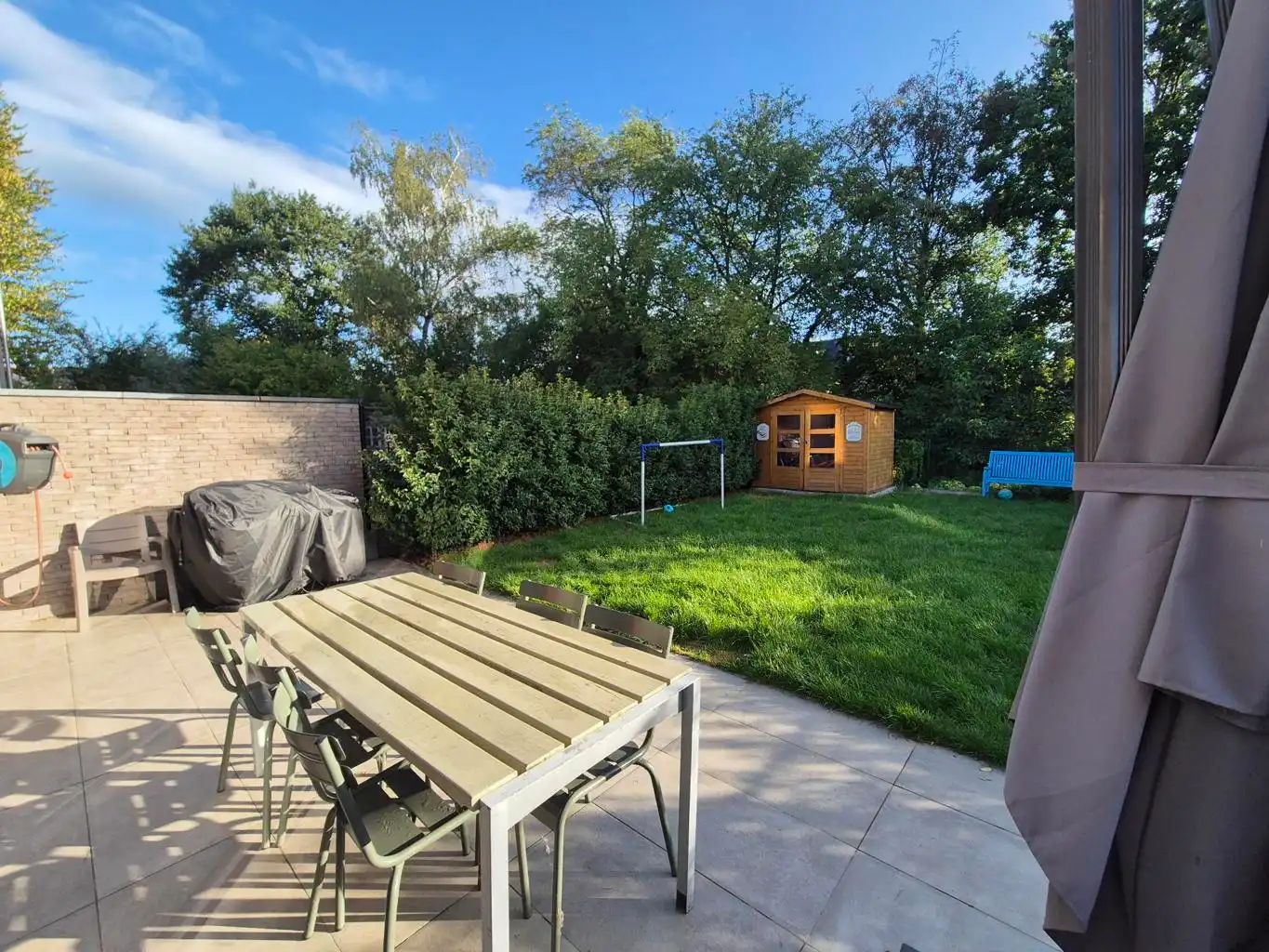 Recente halfopen bebouwing met 3 slpks, opbergzolder en tuin foto 18