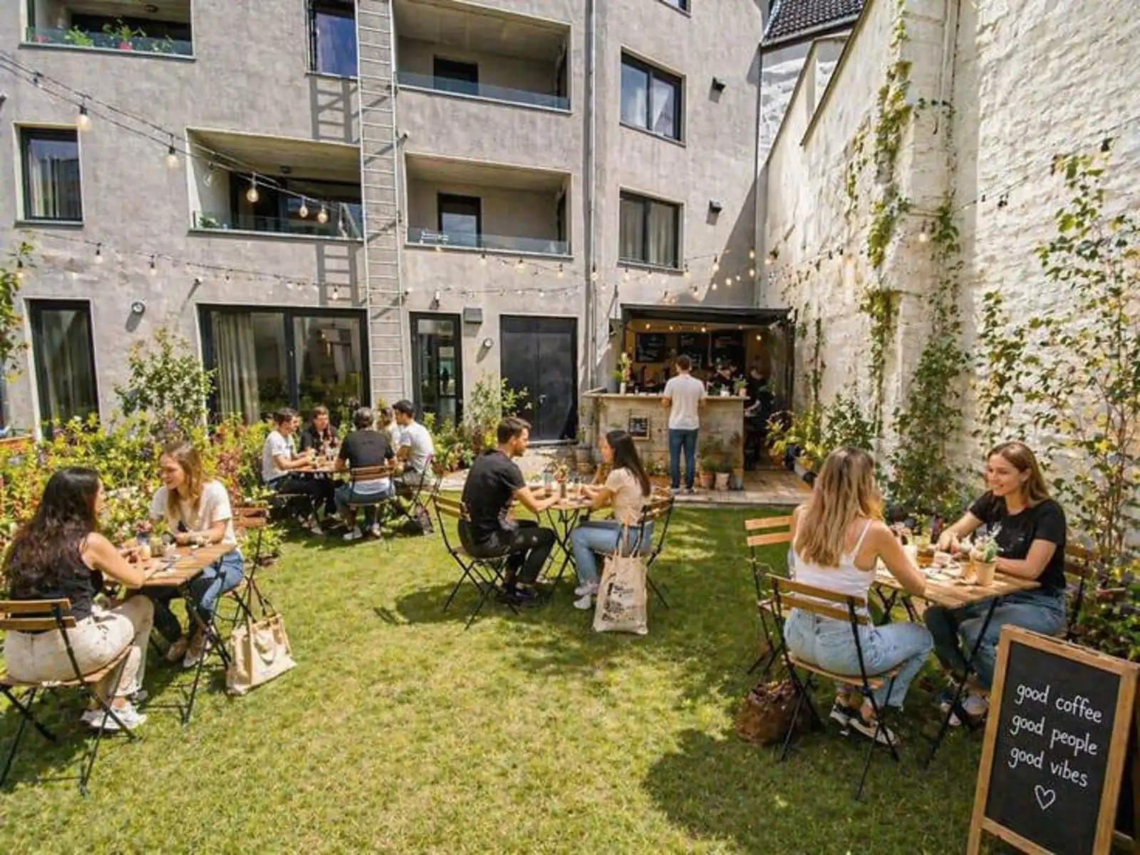 Horecapand met overdekt terras en privatieve tuin foto 4