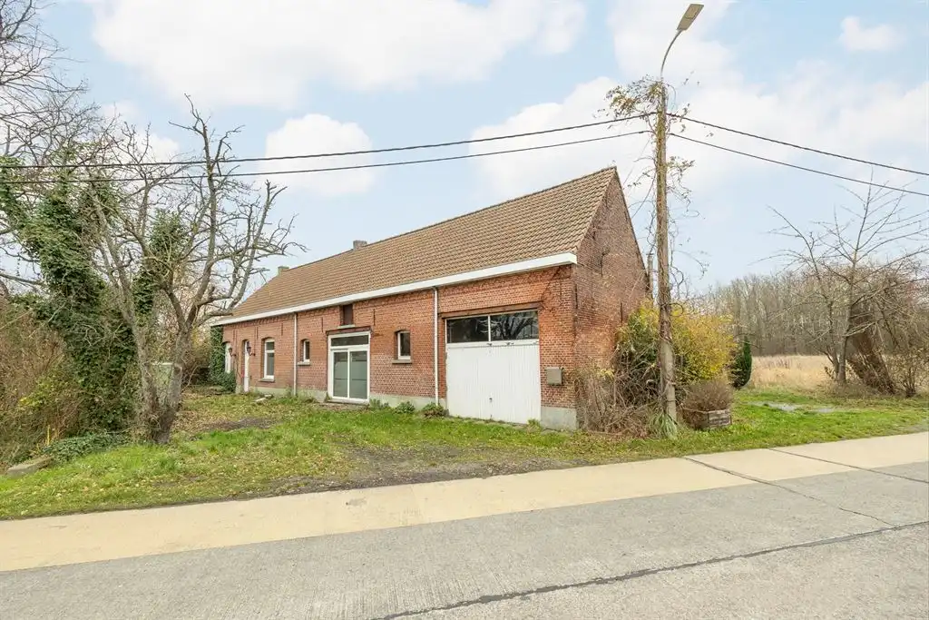 Hoofdfoto van de publicatie: Te renoveren hoeve met achterliggend bosgebied