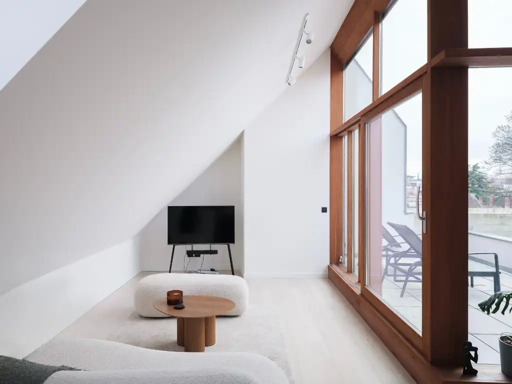 Duplexappartement met twee terrassen naar ontwerp van Marie-Josée Van Hee. foto 18