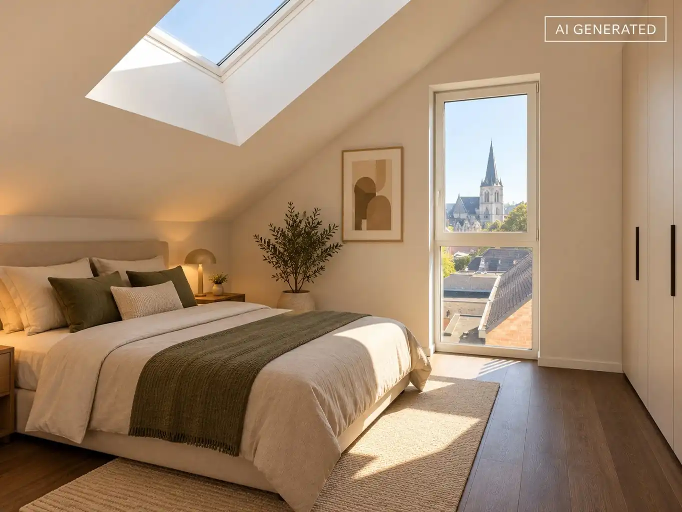 Penthouse met 2 slaapkamers foto 12