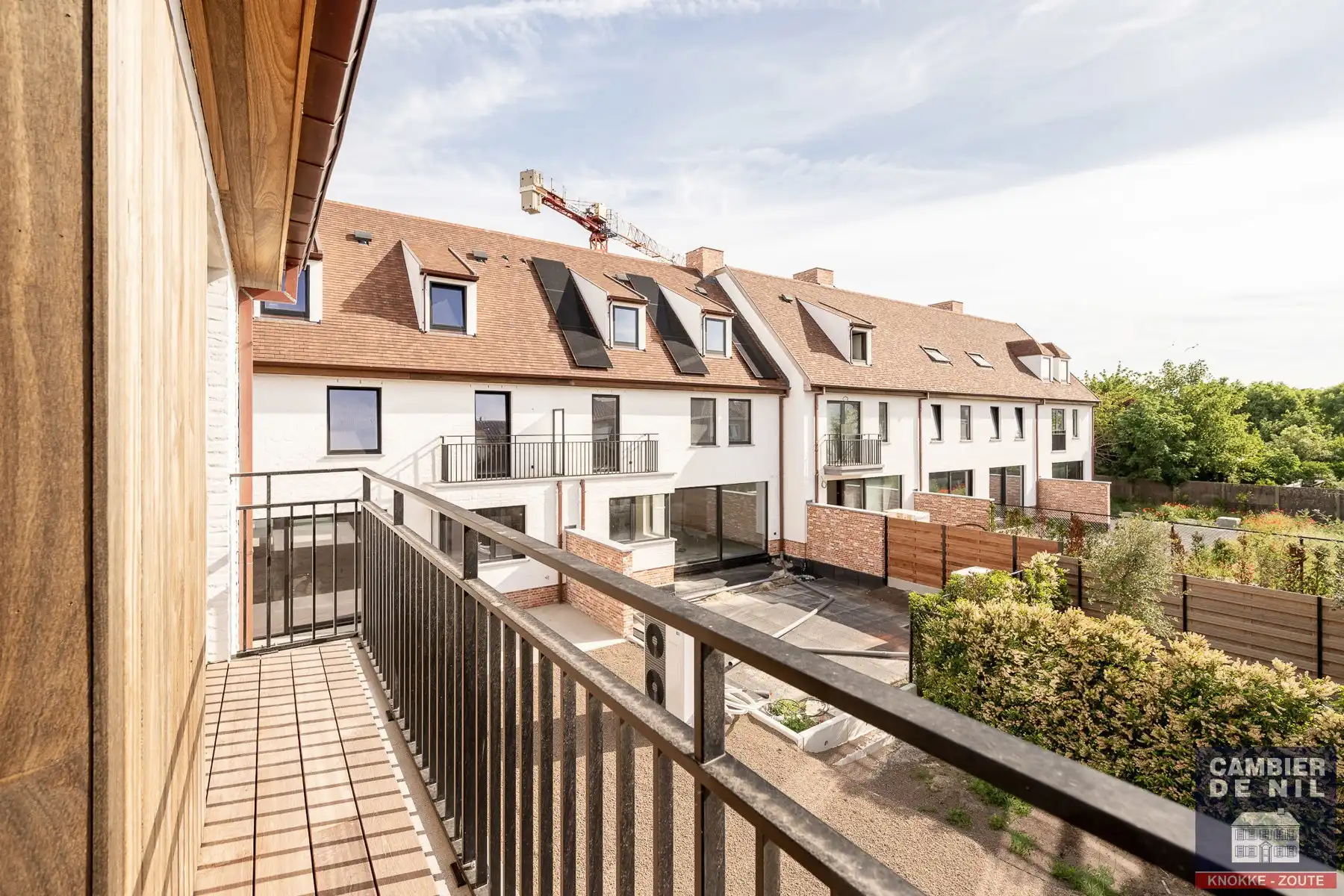 Nieuwbouw - ongemeubelde koppelvilla in rustige,  residentiële wijk te Knokke-Heist  foto 28