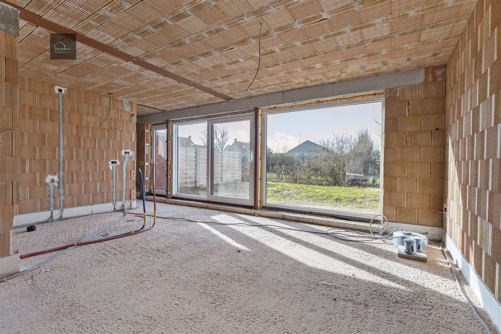 Grote nieuwbouwwoning zonder BTW !!, 3 slaapkamers, wind en waterdicht. foto 13