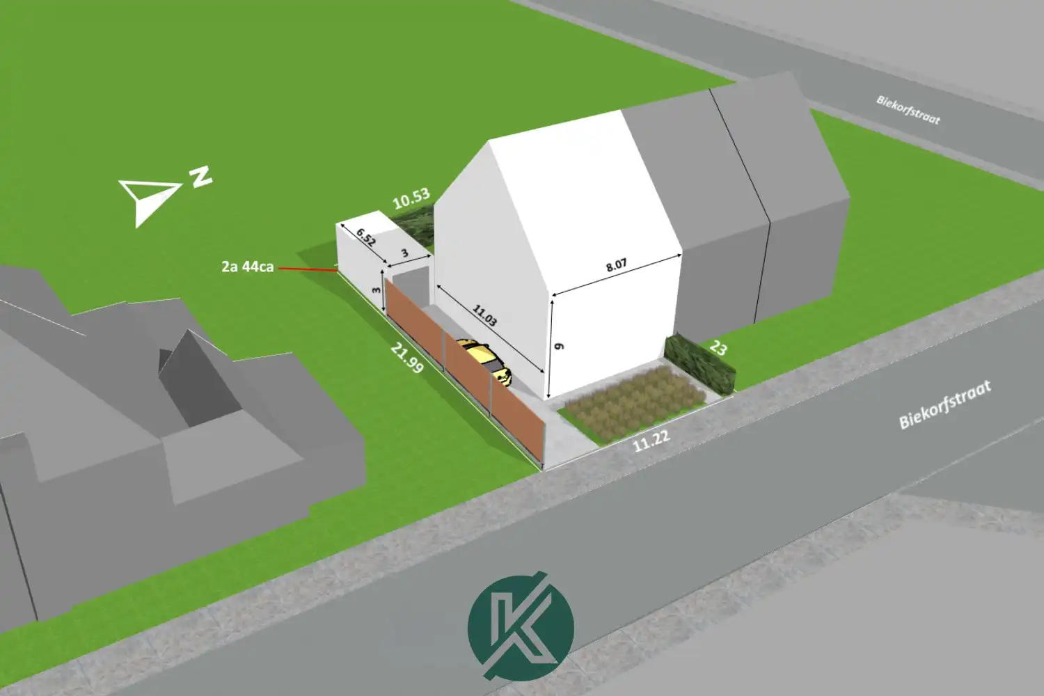 Strategisch gelegen bouwgrond in Aalst foto 3