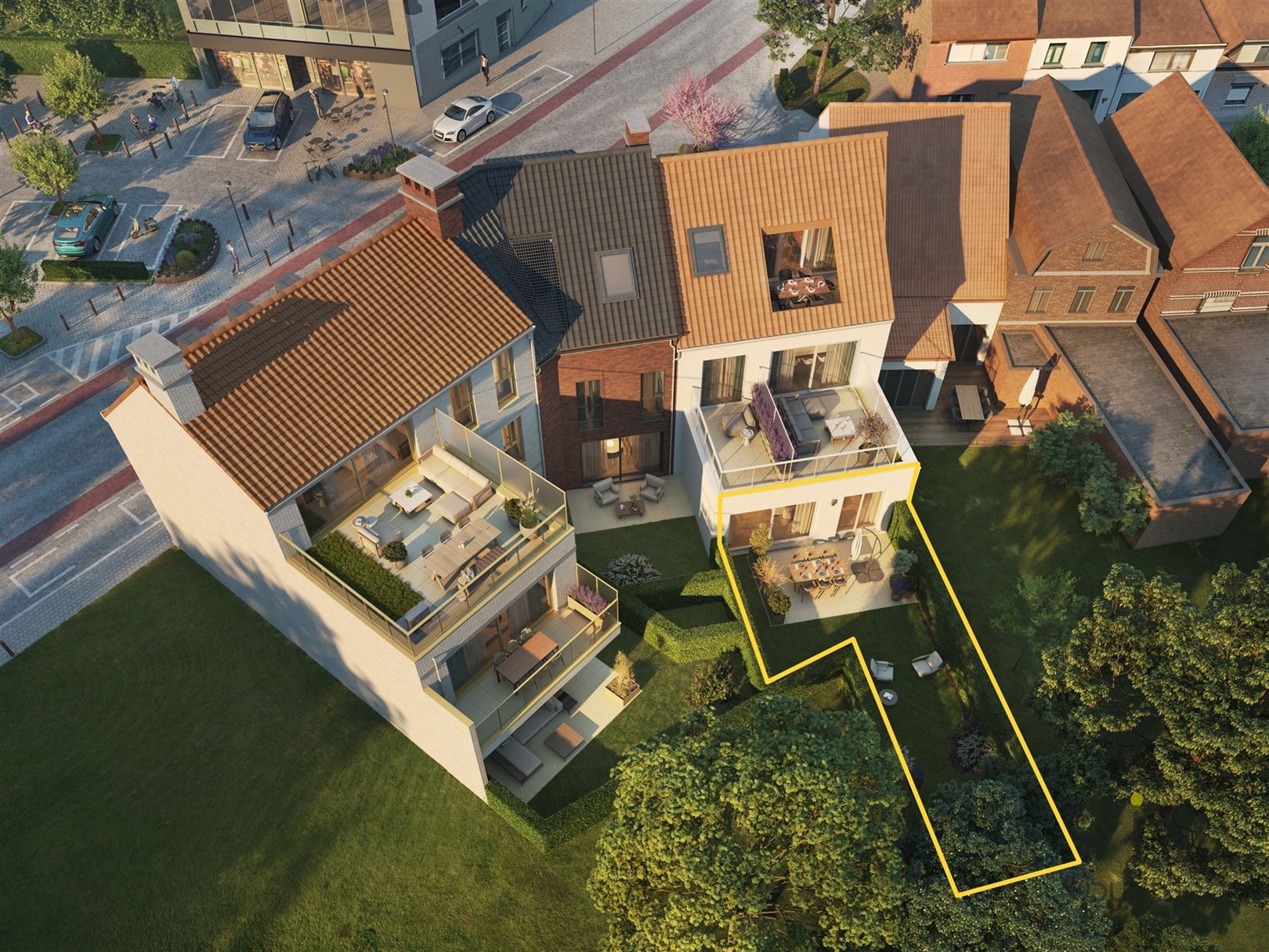 Beleef luxe, comfort en energiezuinigheid in een karaktervolle architectuur. foto {{pictureIndex}}