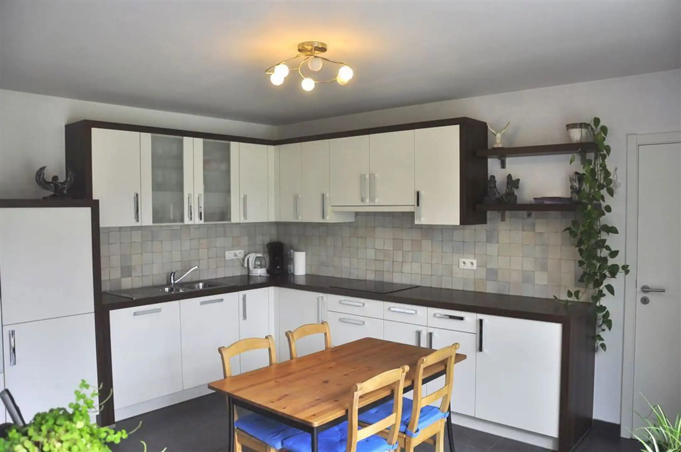 Net gelijkvloersappartement met 3 slaapkamers,garage en tuin foto 8