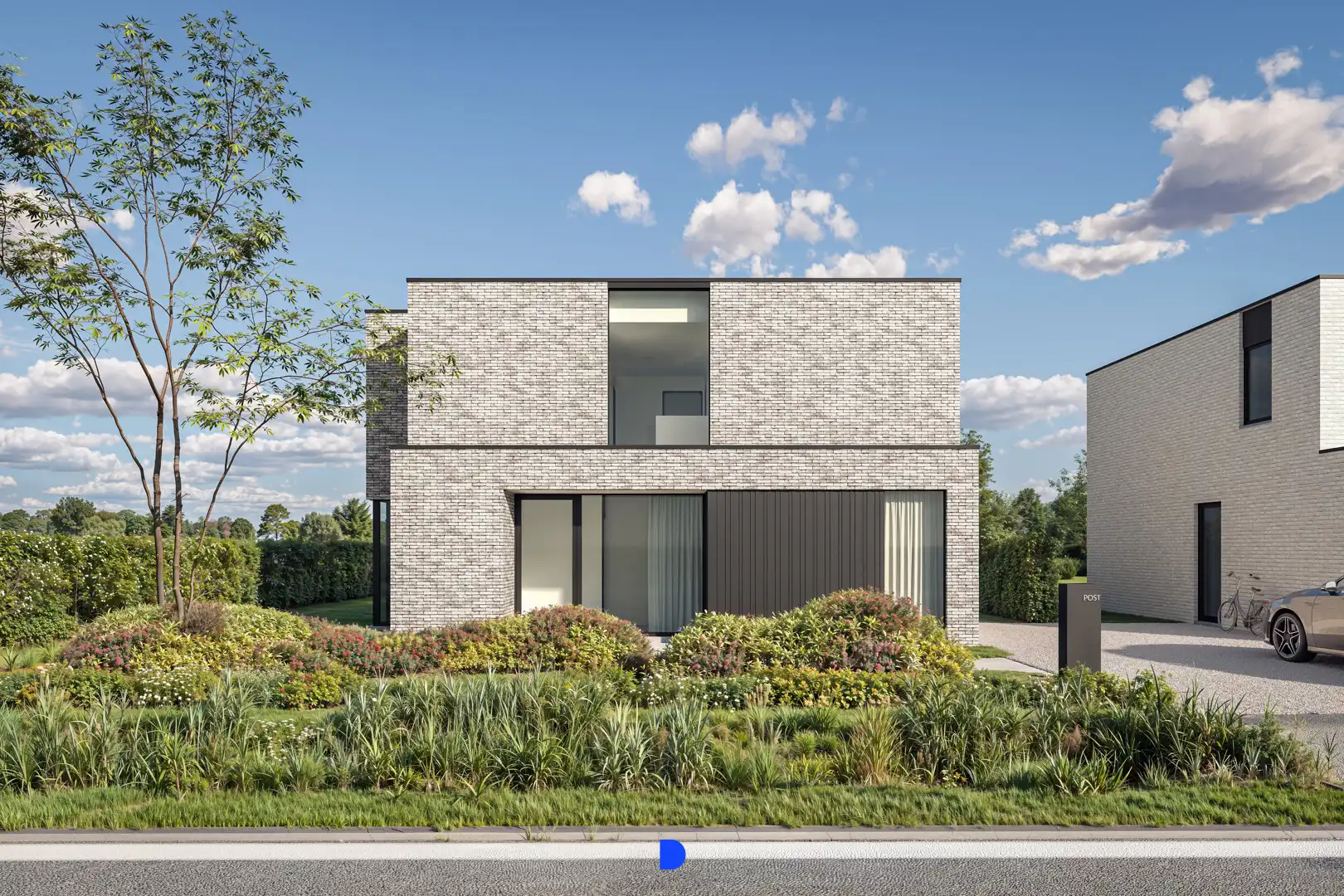 Nieuwbouwvilla in landelijke omgeving. foto {{pictureIndex}}