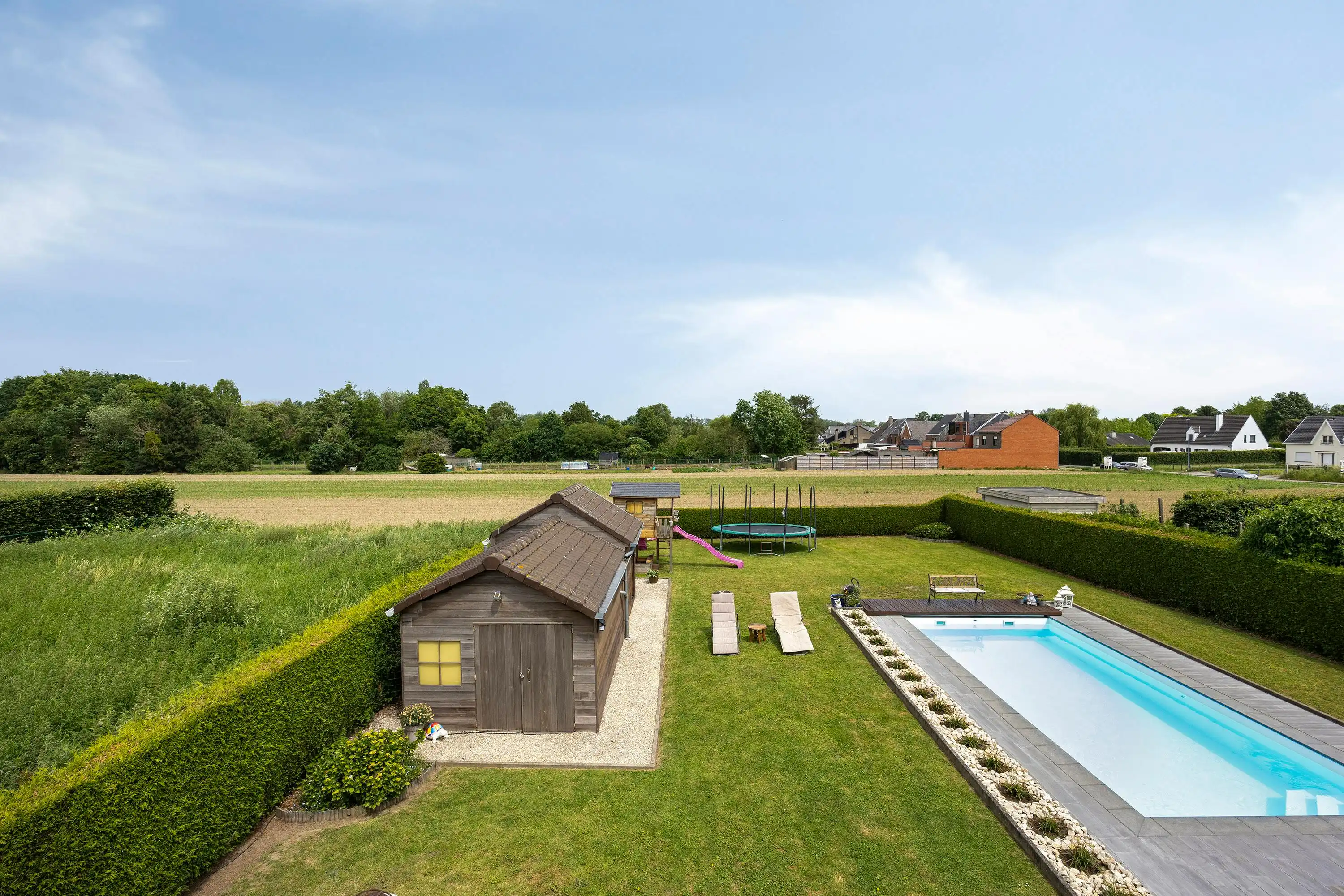 Villa met 4 slaapkamers en zwembad op ca 1150m² in Erpe-Mere foto 14