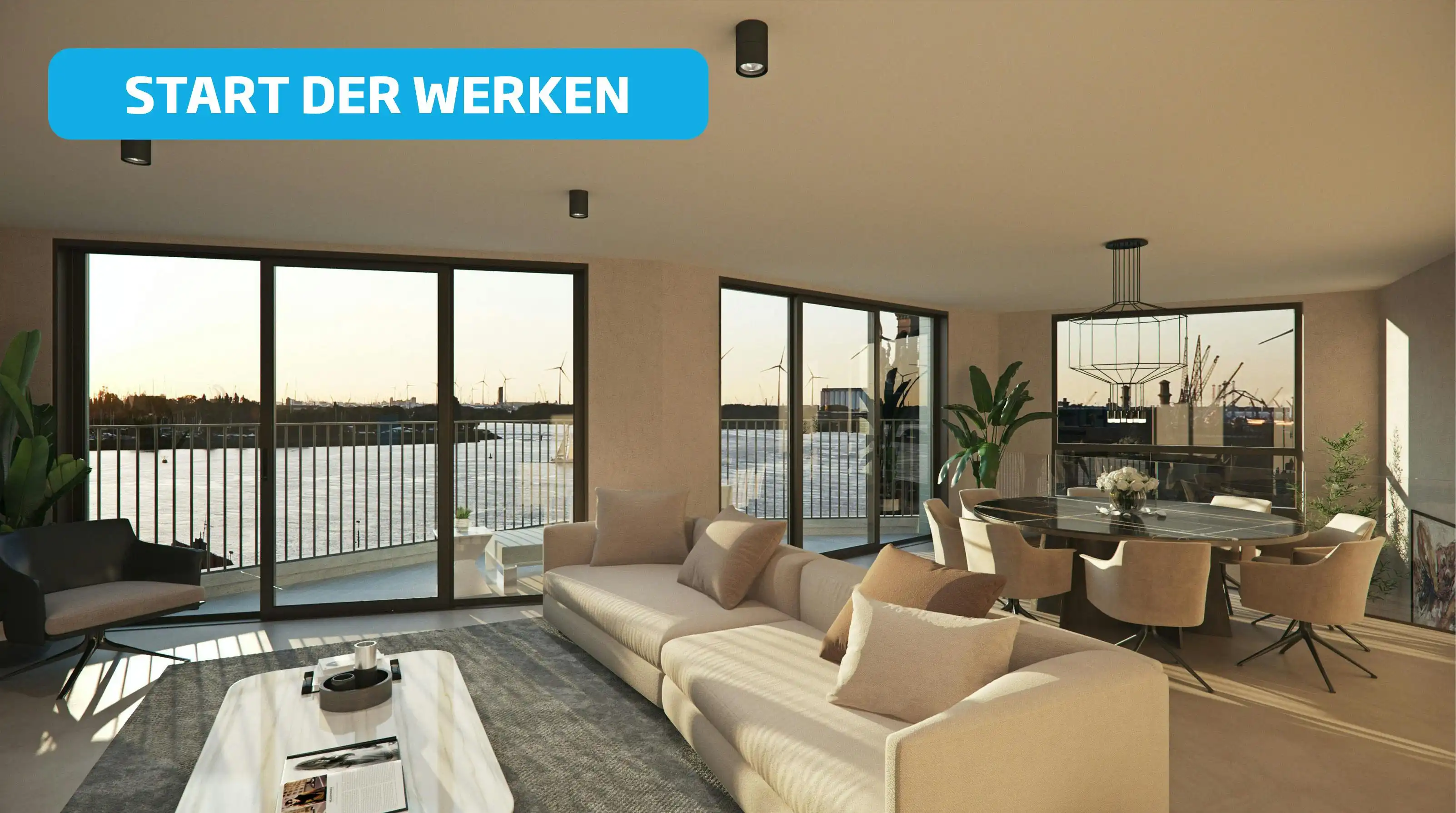 Penthouse te koop Van Meterenkaai 1/A0803 - 2000 Antwerpen