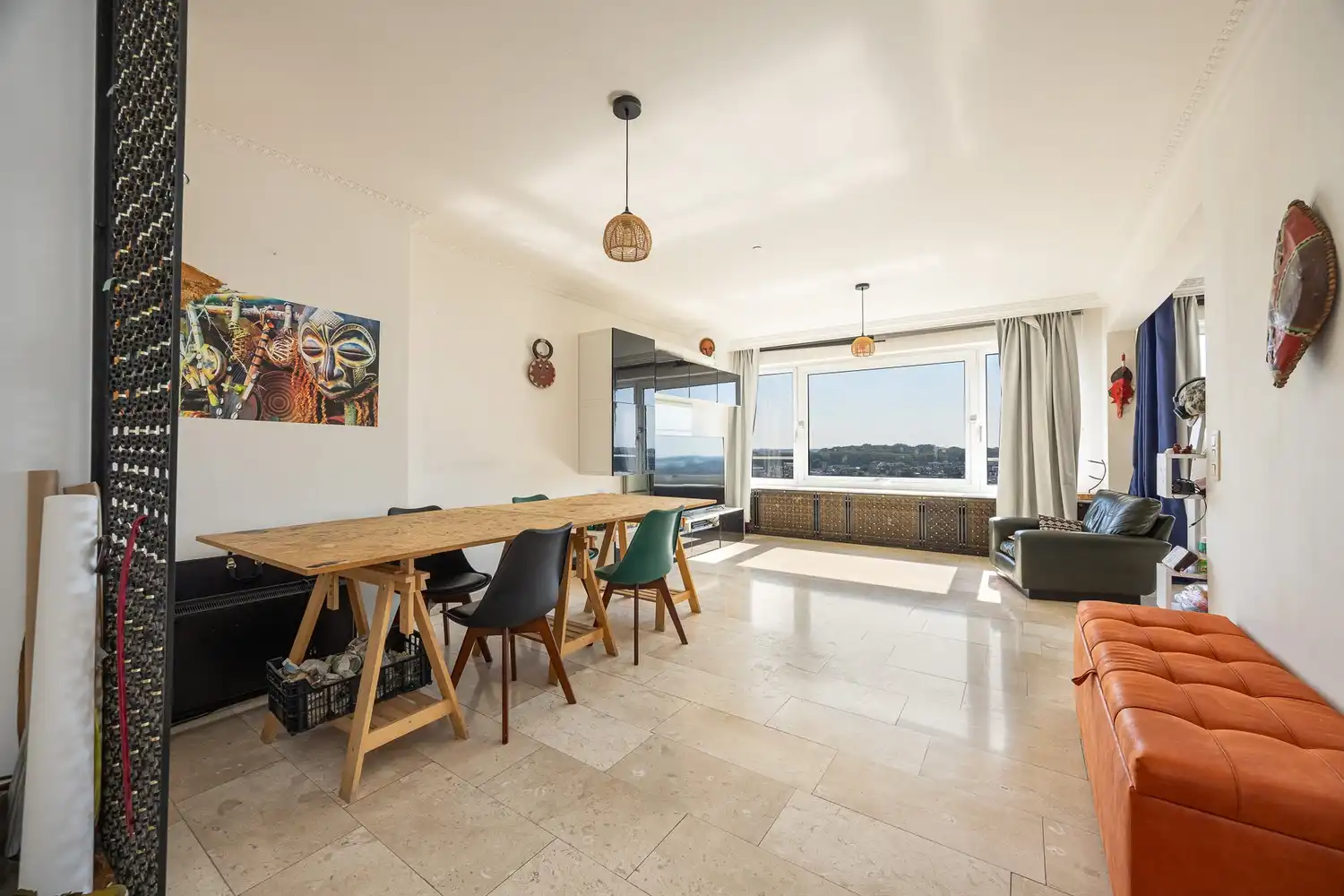 Ruim 2-slaapkamerappartement met prachtig uitzicht in Berchem foto 4