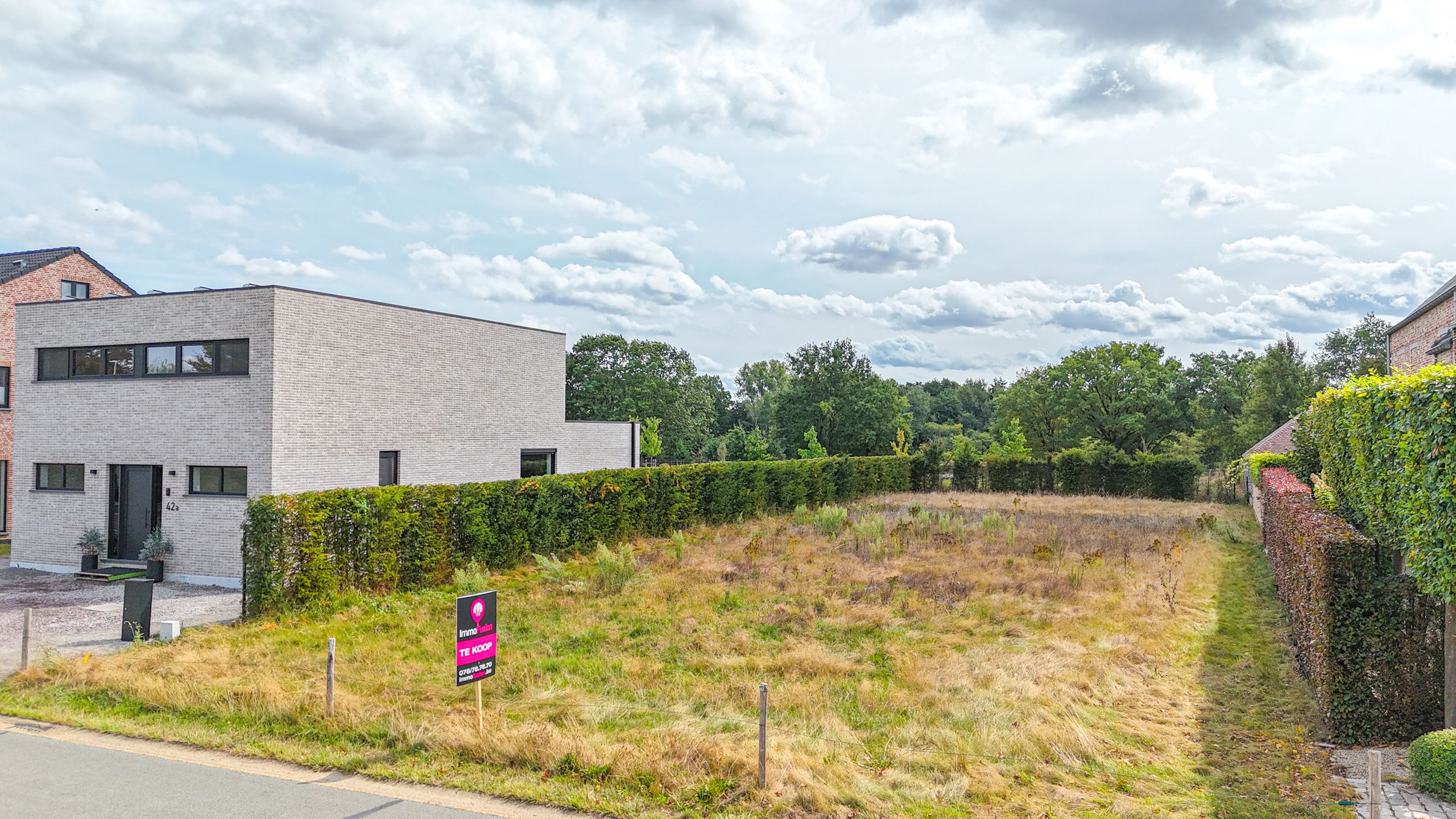Bouwgrond van ca. 9 are voor open bebouwing in Koersel! foto 4
