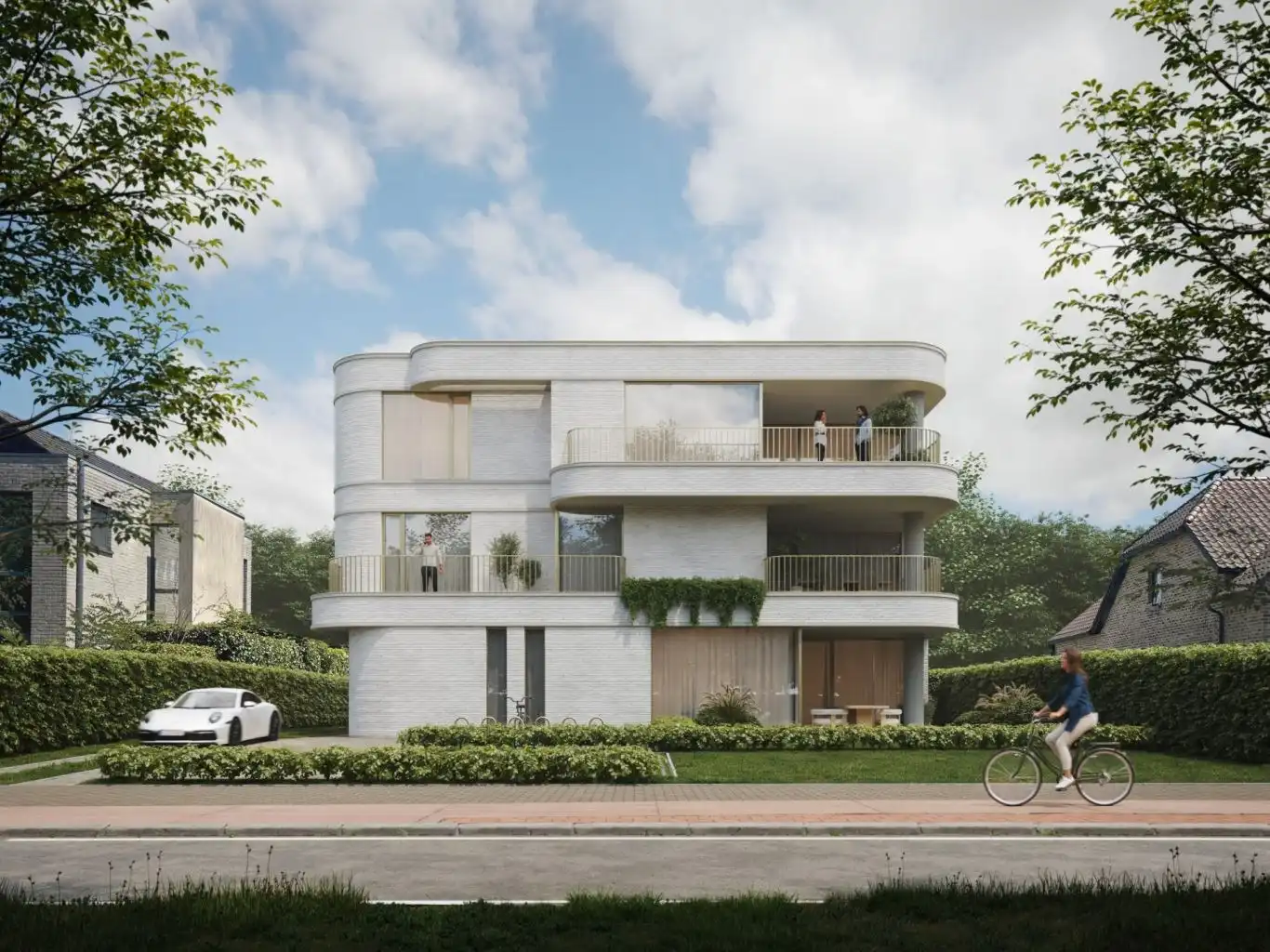 EXCLUSIEF VILLA APPARTEMENT MET 2 SLAAPKAMERS, RUIM TERRAS EN CARPORT MET LAADPAAL TE HUUR IN RESIDENTIE CHARLES TE BOLDERBERG foto 2