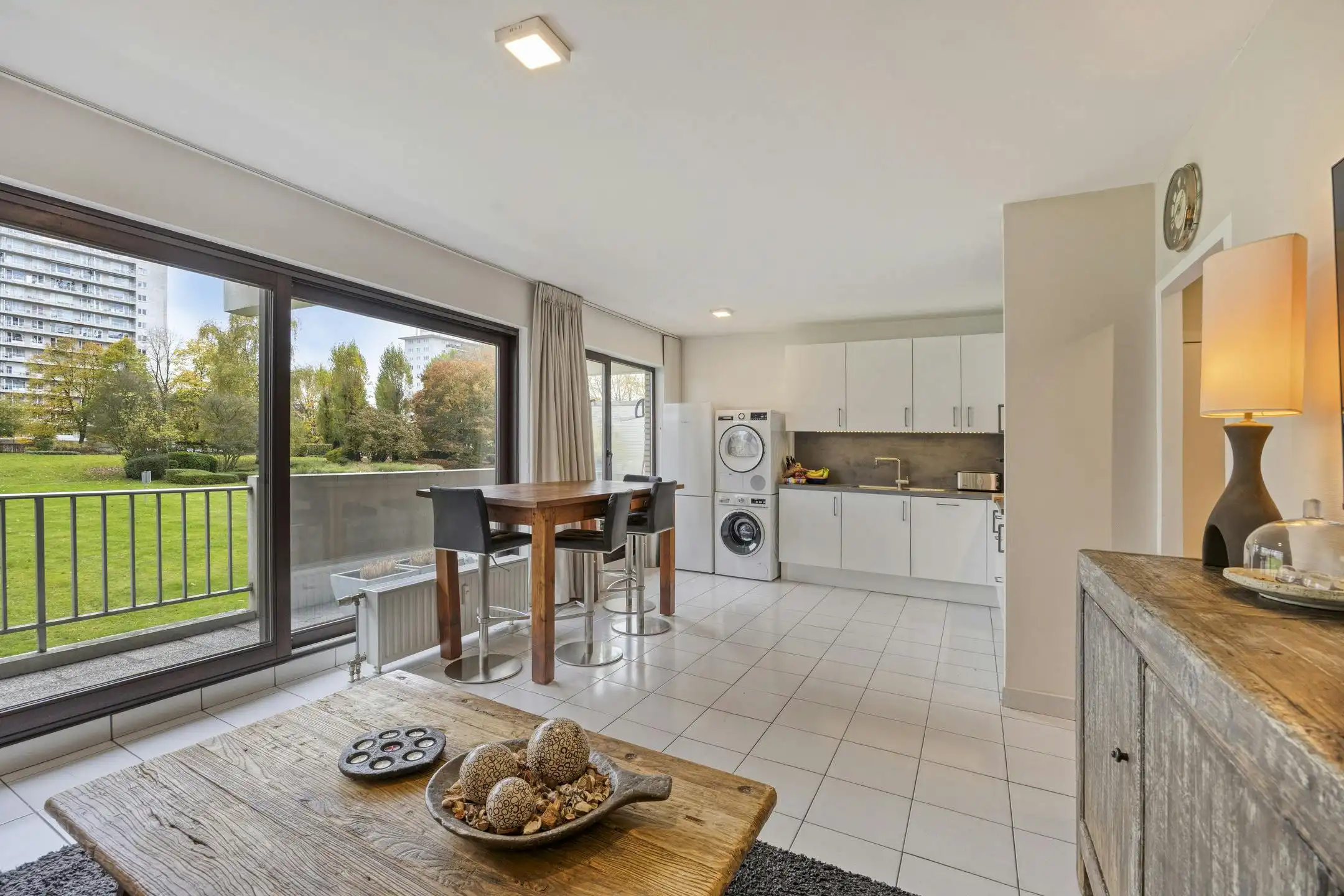 Moderne duplex met 2 slaapkamers omringd door groen in Laken foto 3