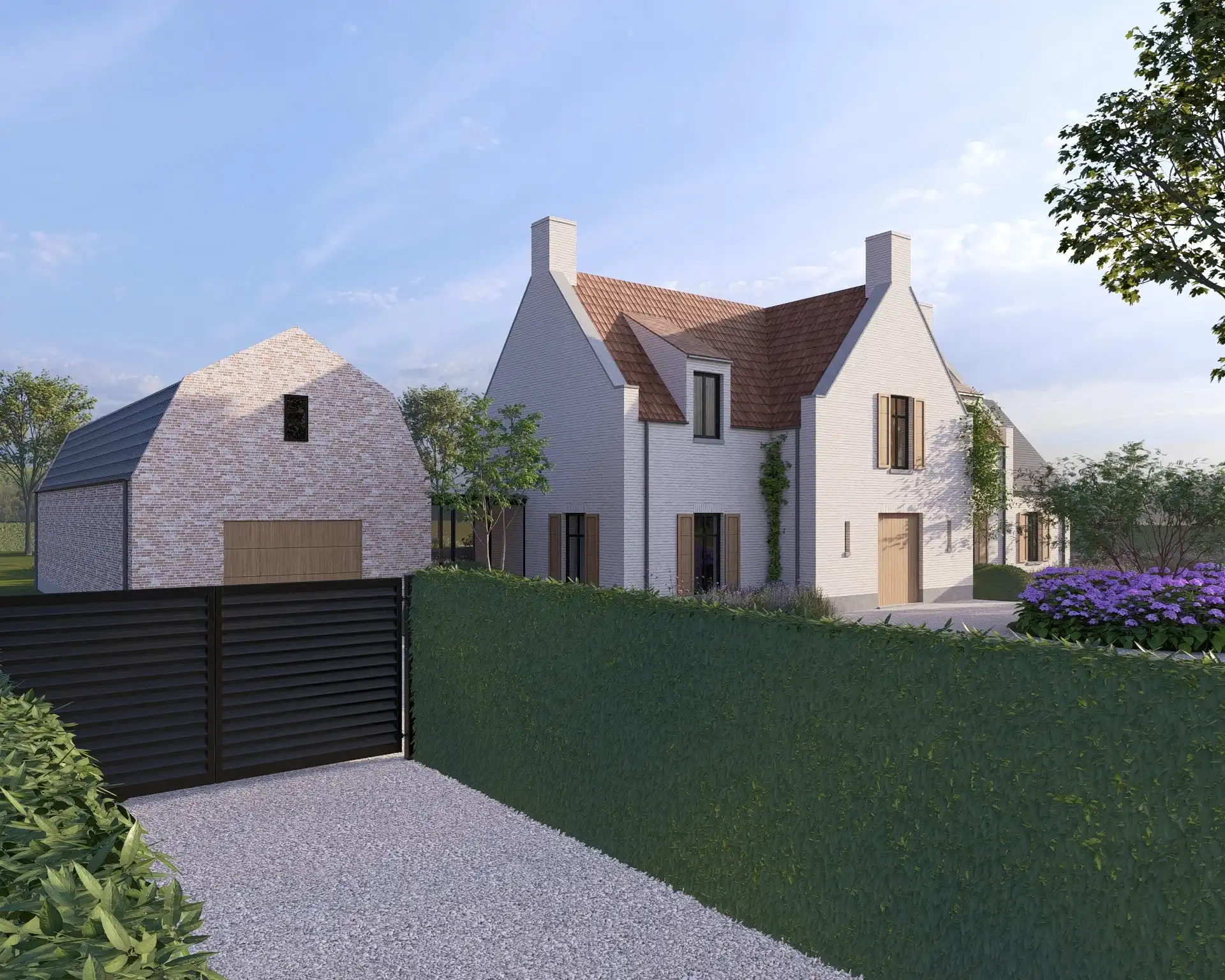 Exclusieve bouwgrond met open zicht gelegen aan het Zwin met goedgekeurde bouwplannen. foto 5