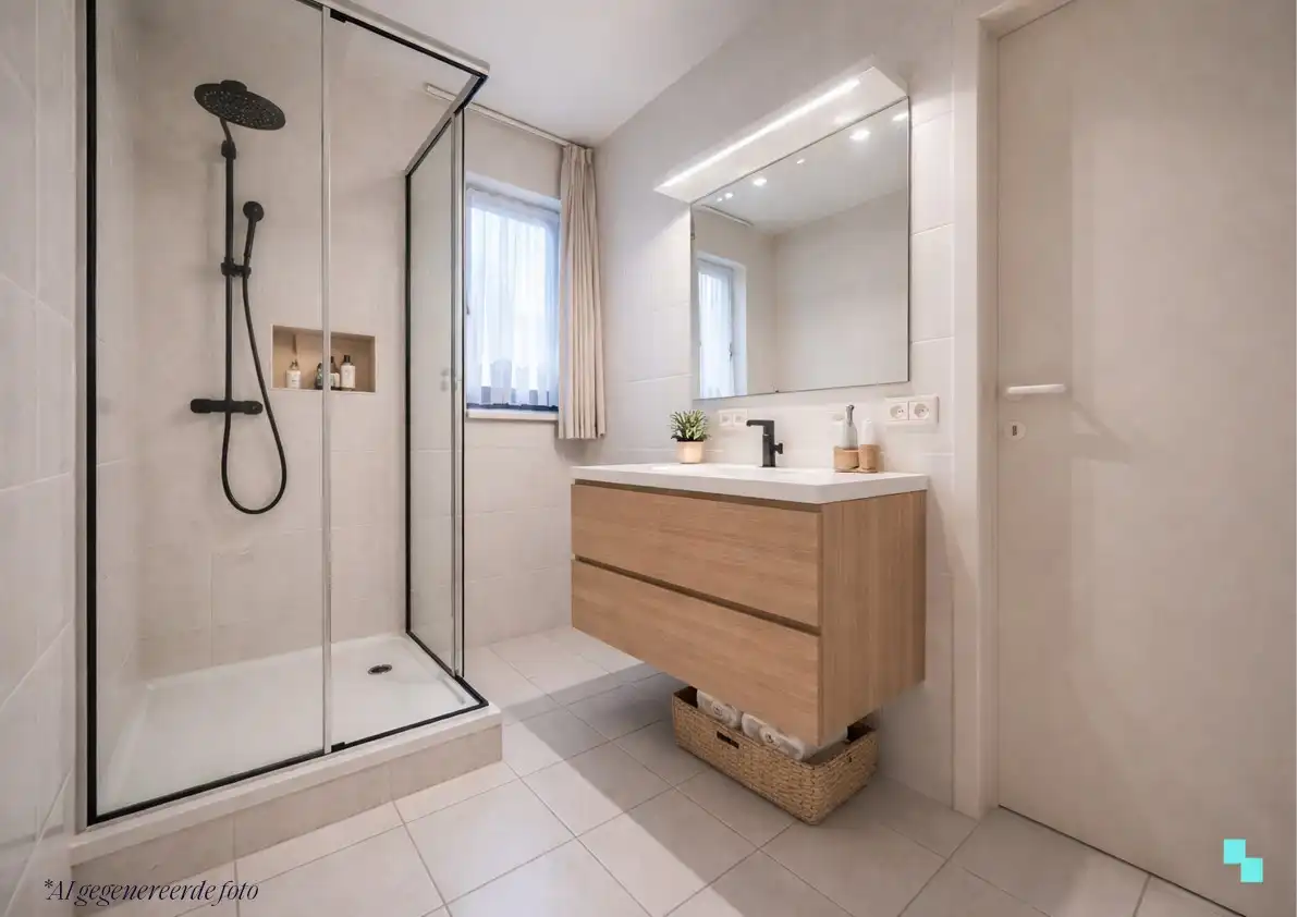 Ruim en instapklaar tweeslaapkamer appartement in hartje Izegem foto 19