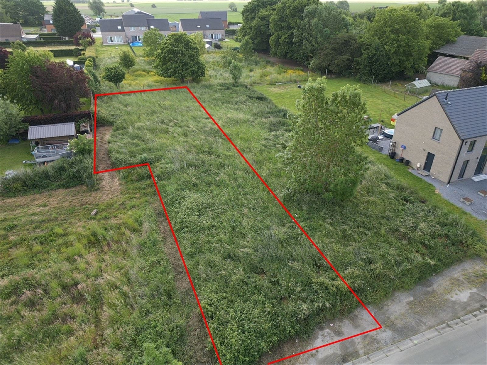 Bouwgrond voor half open bebouwing op 8are17 foto 3