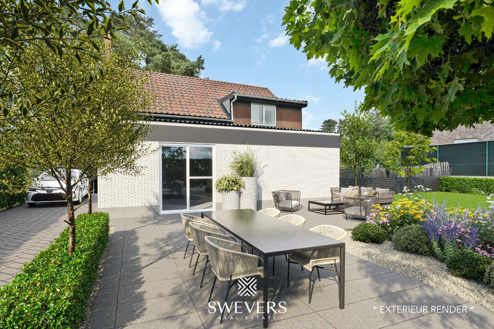Charmante woning met zonnige tuin in het rustige Linkhout  foto 33
