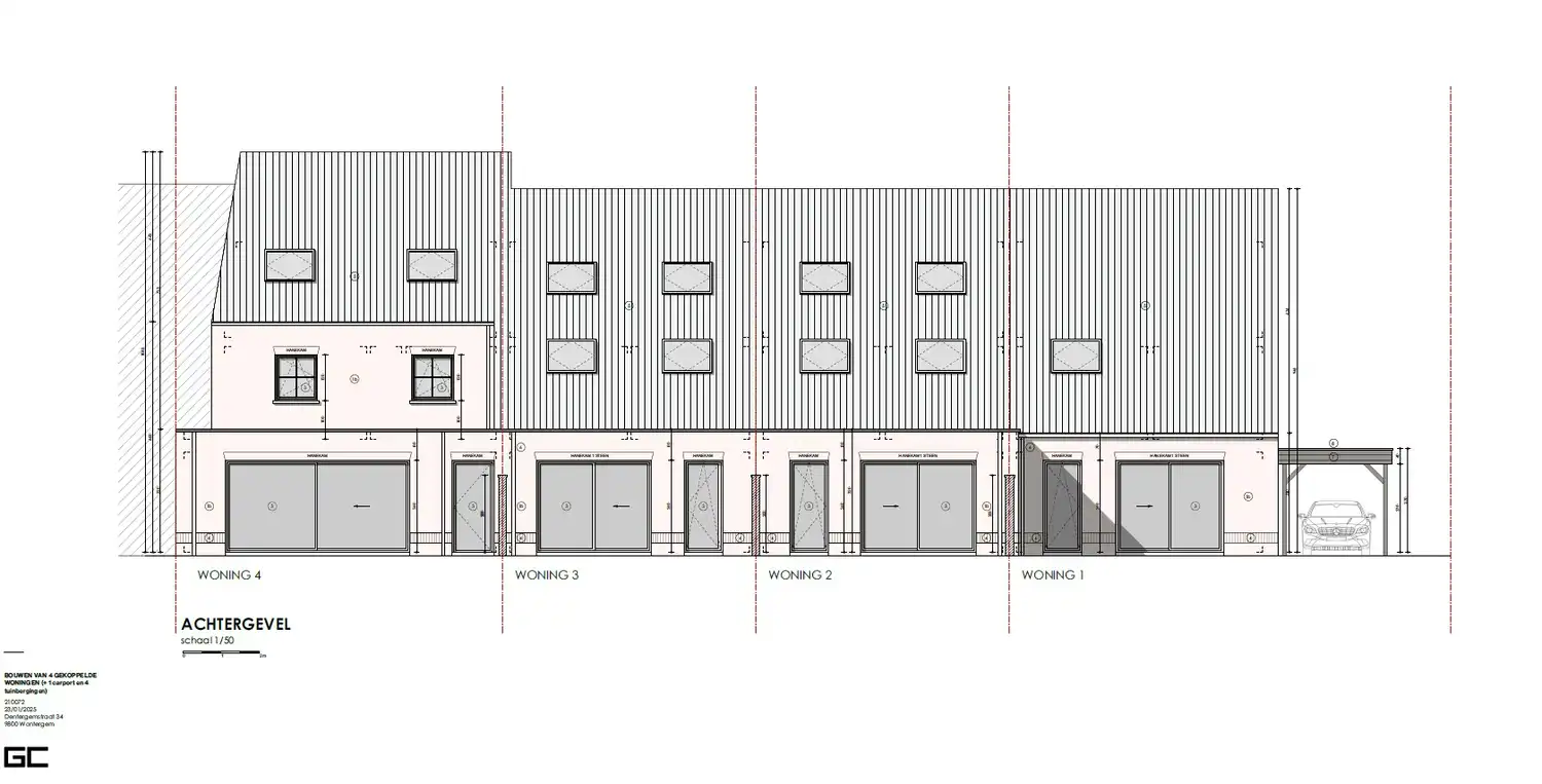 NIEUWBOUW : Dentergemstraat 34 (Lot 1) - 9800 Deinze (Wontergem) foto 5