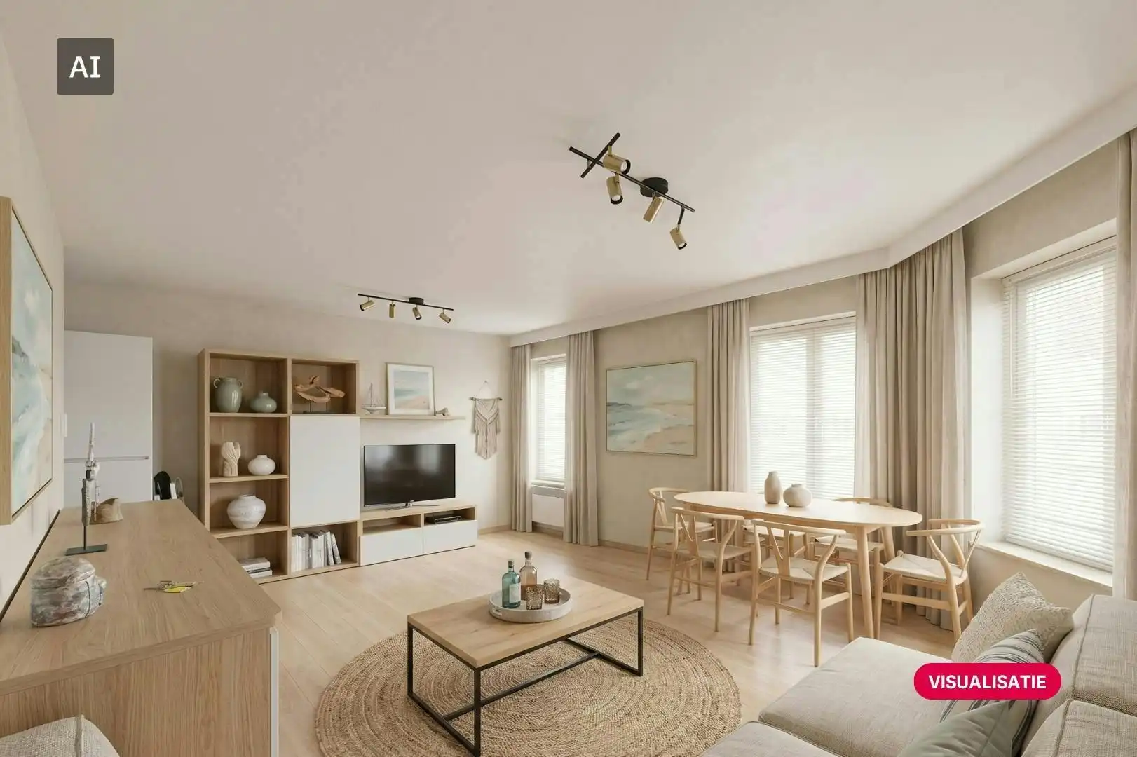 Hoofdfoto van de publicatie: Gemeubileerde studio met slaaphoek te koop te Blankenberge
