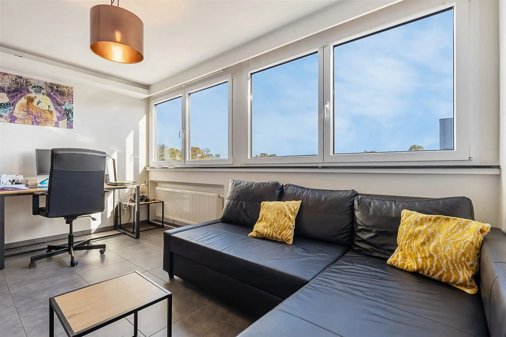 PERFECT ONDERHOUDEN APPARTEMENT MET 1 SLAAPKAMER OP CENTRALE LIGGING IN KOERSEL CENTRUM foto 12