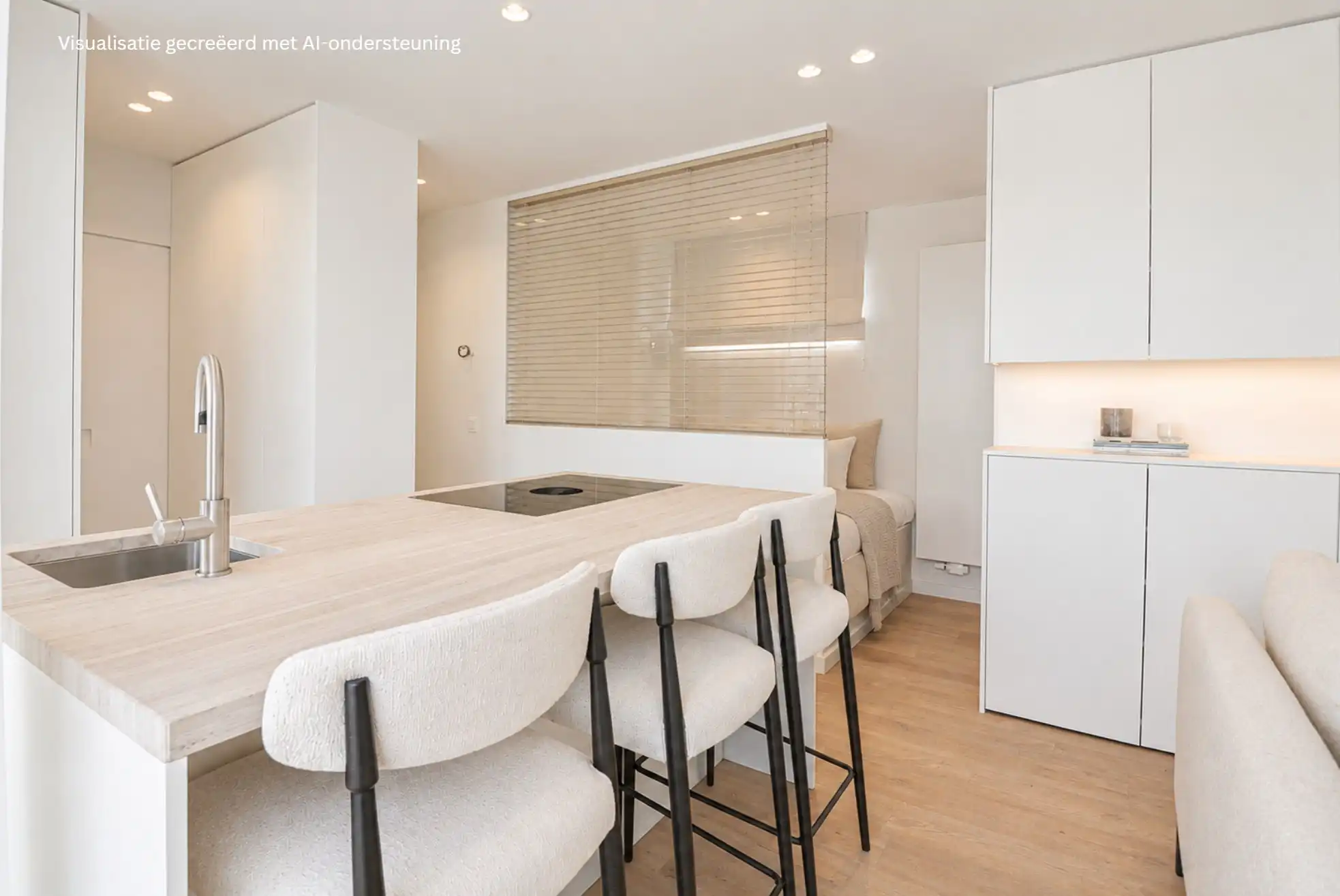 Volledig gerenoveerd dakappartement met een terras van ongeveer 45 m². foto 4