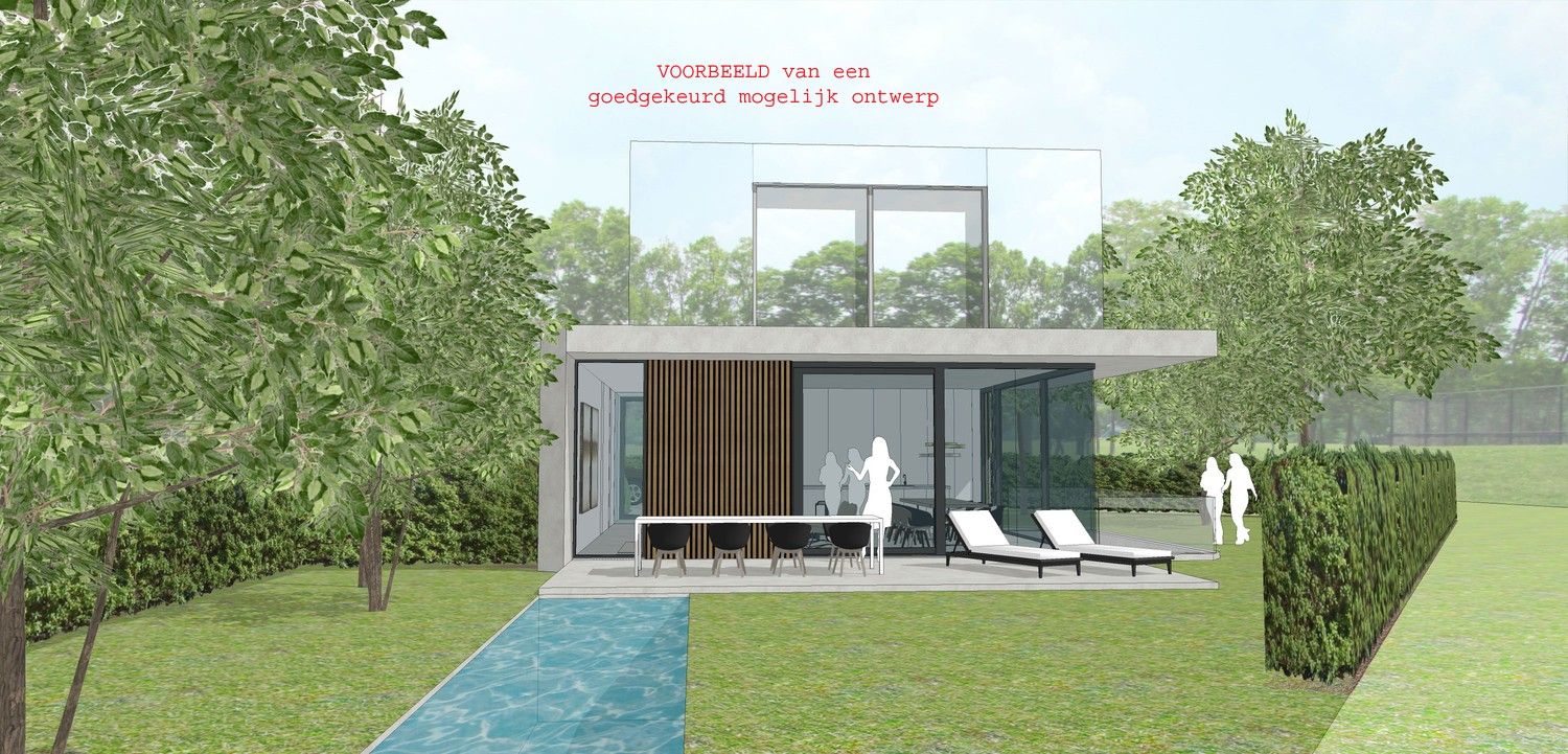 laatste residentiële bouwgrond, uitzonderlijke breedte 51m , zeer RUSTIG foto 2