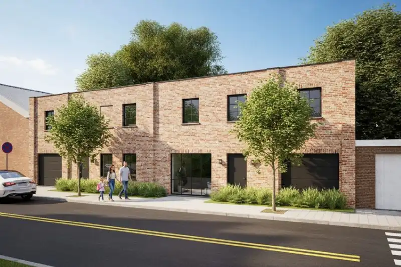 Ruime gesloten woning te koop in Deerlijk. foto 5