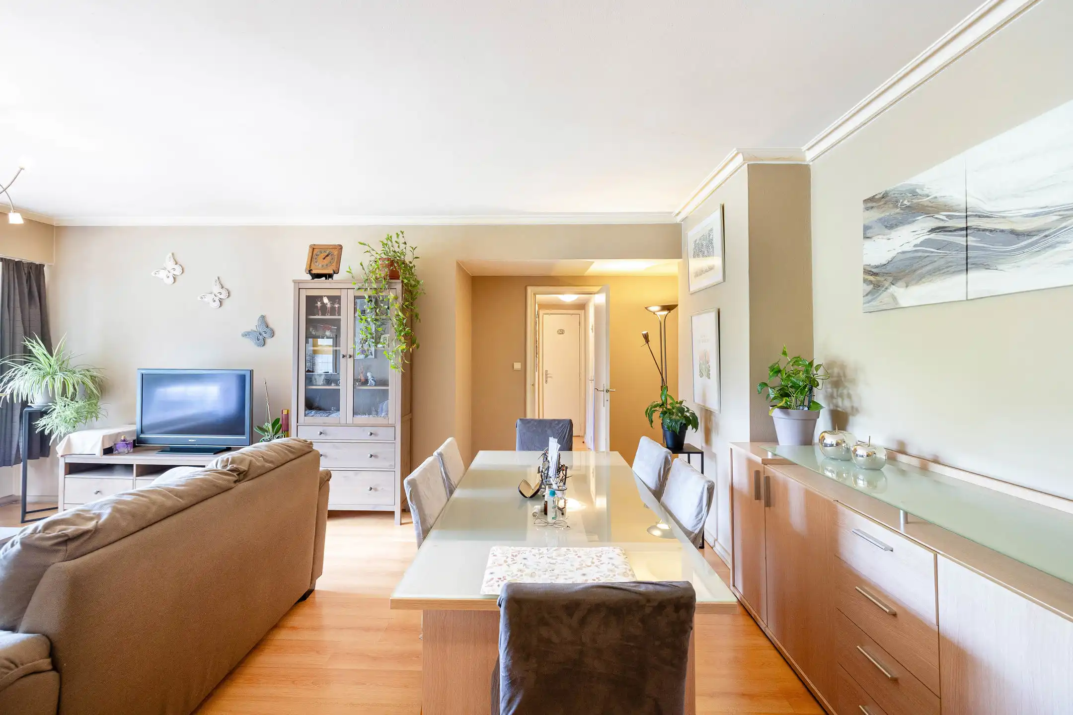 Appartement met 1 slaapkamer + bureau en een groot terras foto 9