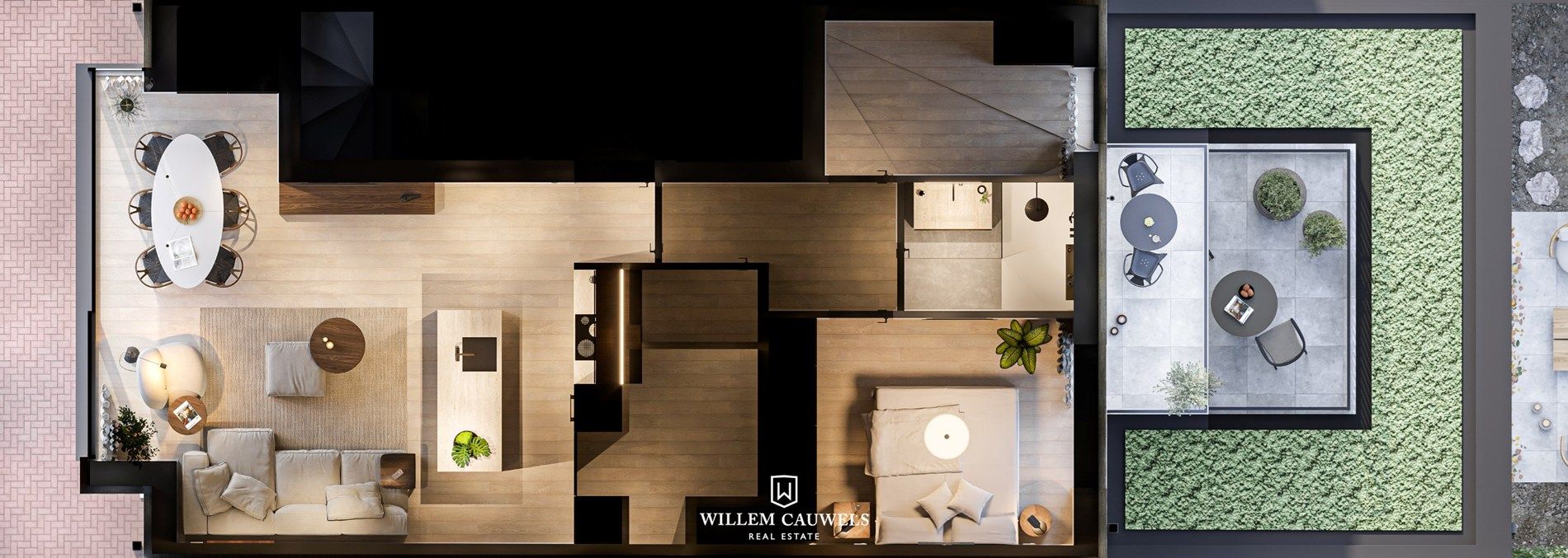 Res. "Babette": 2 slaapkamer appartement met terras  foto 13