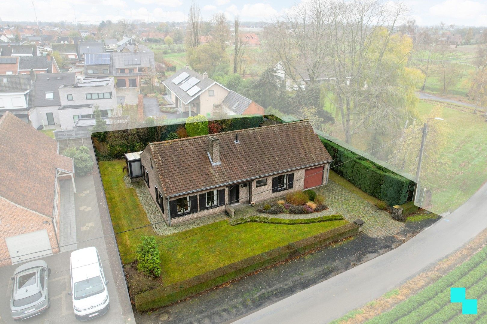 Landelijk gelegen vrijstaande bungalow te Kachtem foto 29