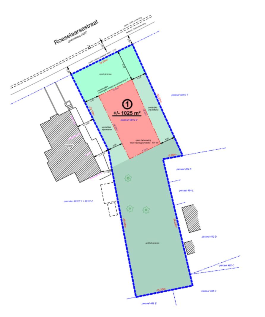 1025 M2 BOUWGROND MET UITSTEKENDE BEREIKBAARHEID TE ARDOOIE! foto 4