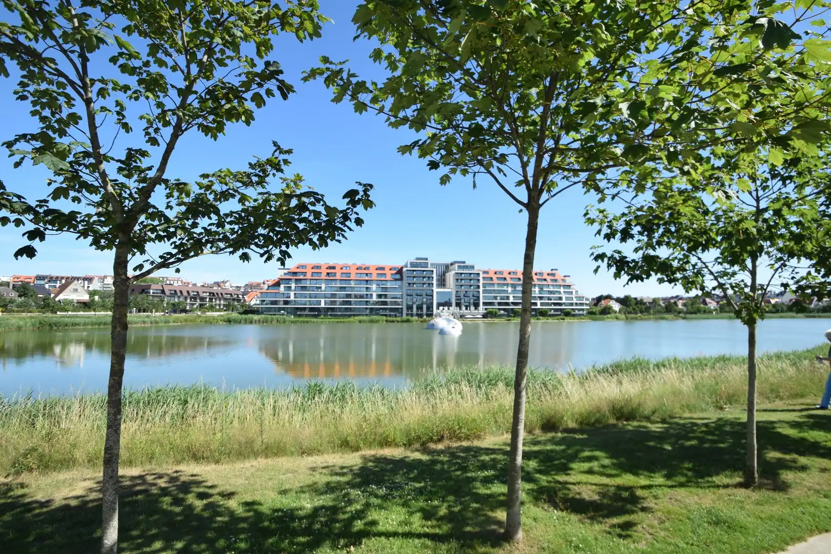 Gerenoveerd hoekappartement, heel rustig gelegen te Knokke,  genietend van een uitgestrekt zicht op het Zegemeer. foto 7