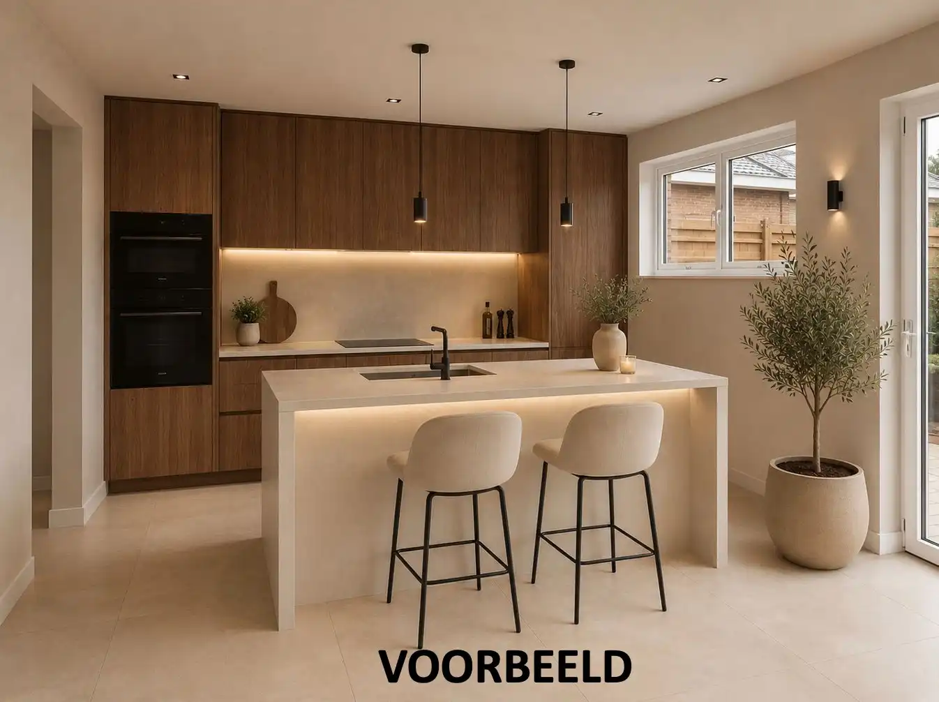 HOB casco woning, kan afgewerkt aangekocht worden.  foto 6