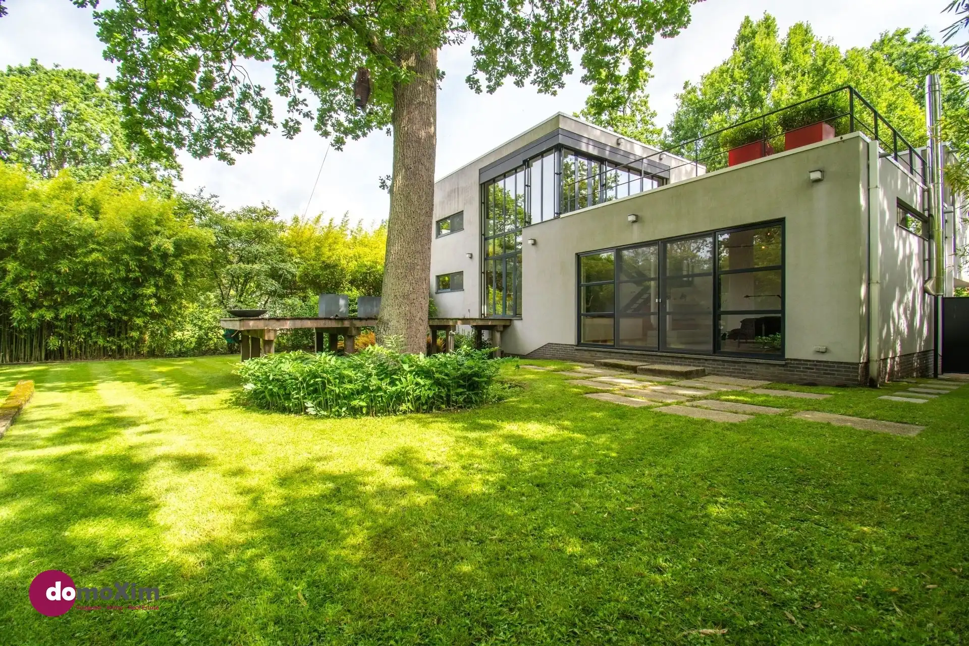 Architecturale parel in de Lievekensbossen in Schiplaken foto 35