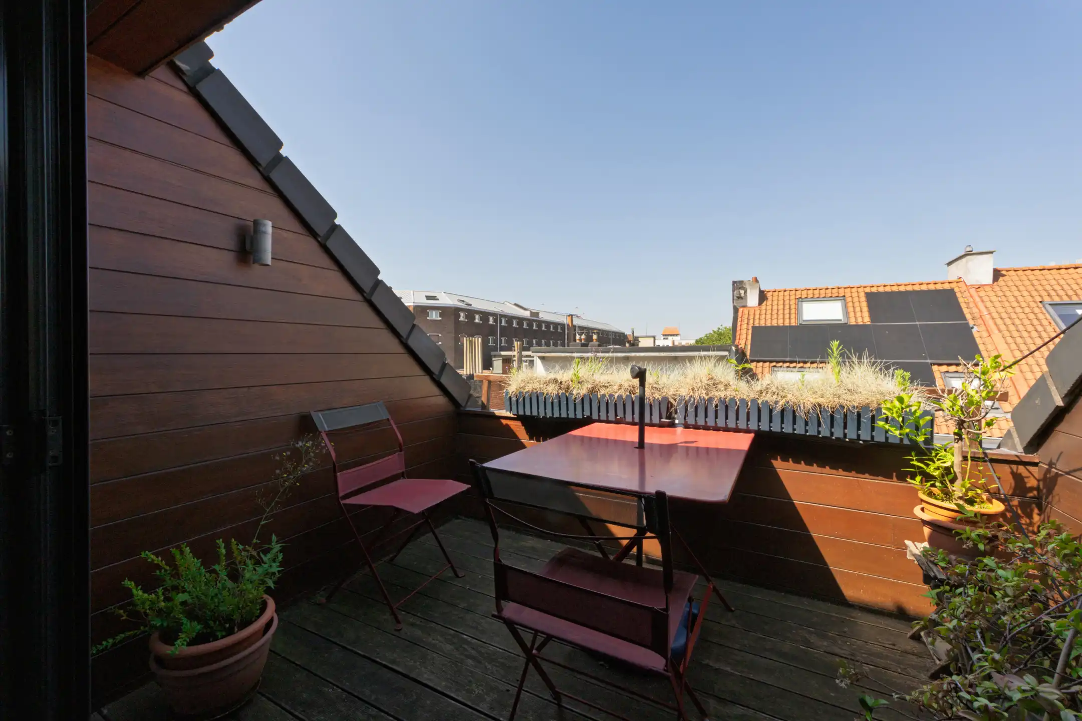ANTWERPEN CENTRUM - Twee slpk-appartement met zuid terras  foto 3