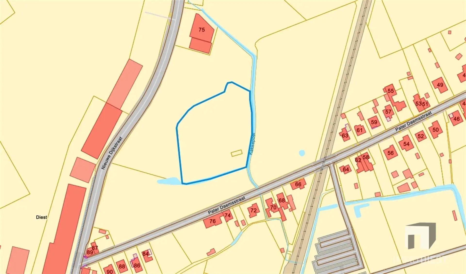 Grond te koop Pater Daemsstraat 69 - 3290 SCHAFFEN