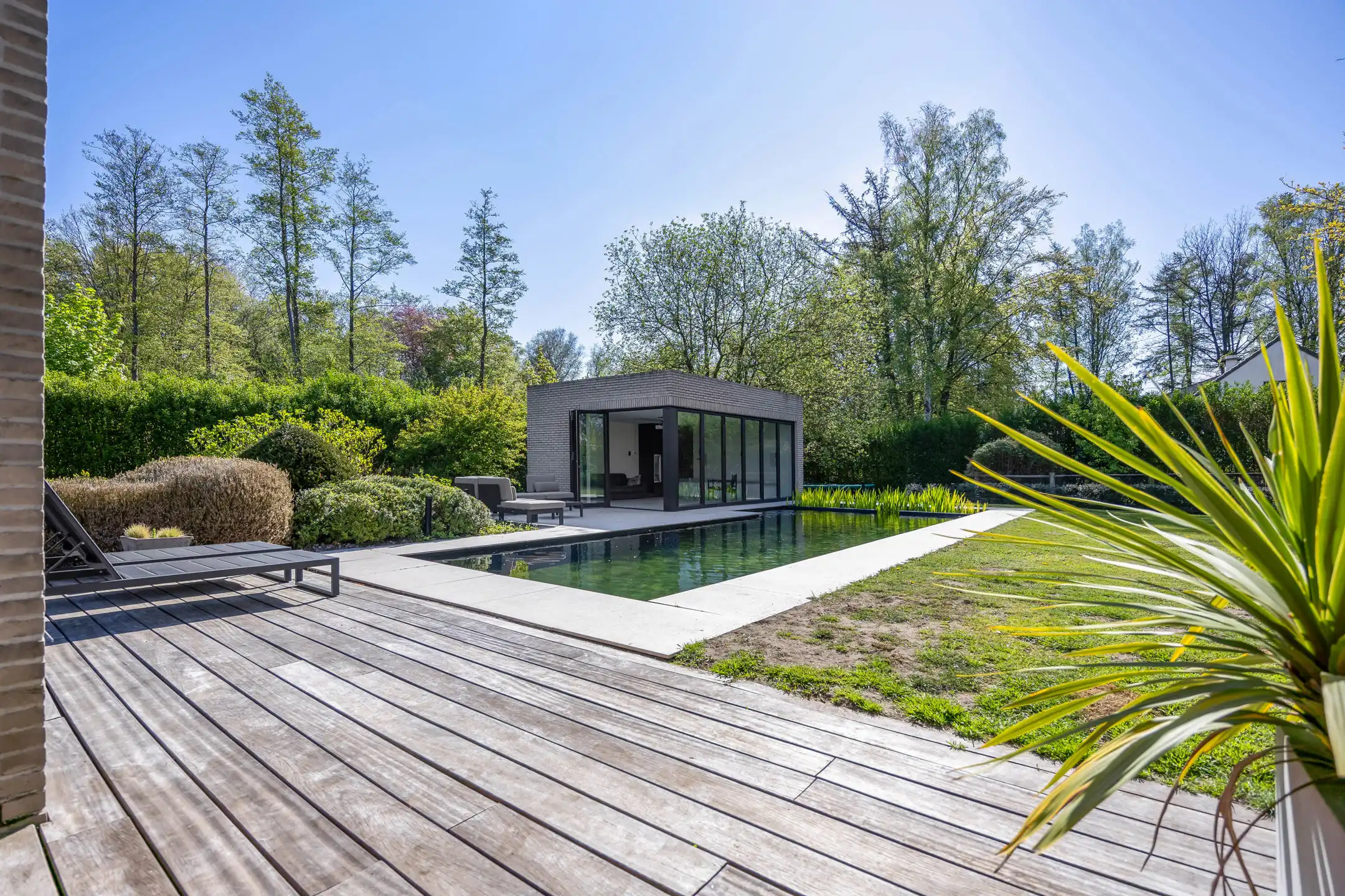 Luxueuze moderne villa met zwemvijver en prachtig poolhouse foto 37
