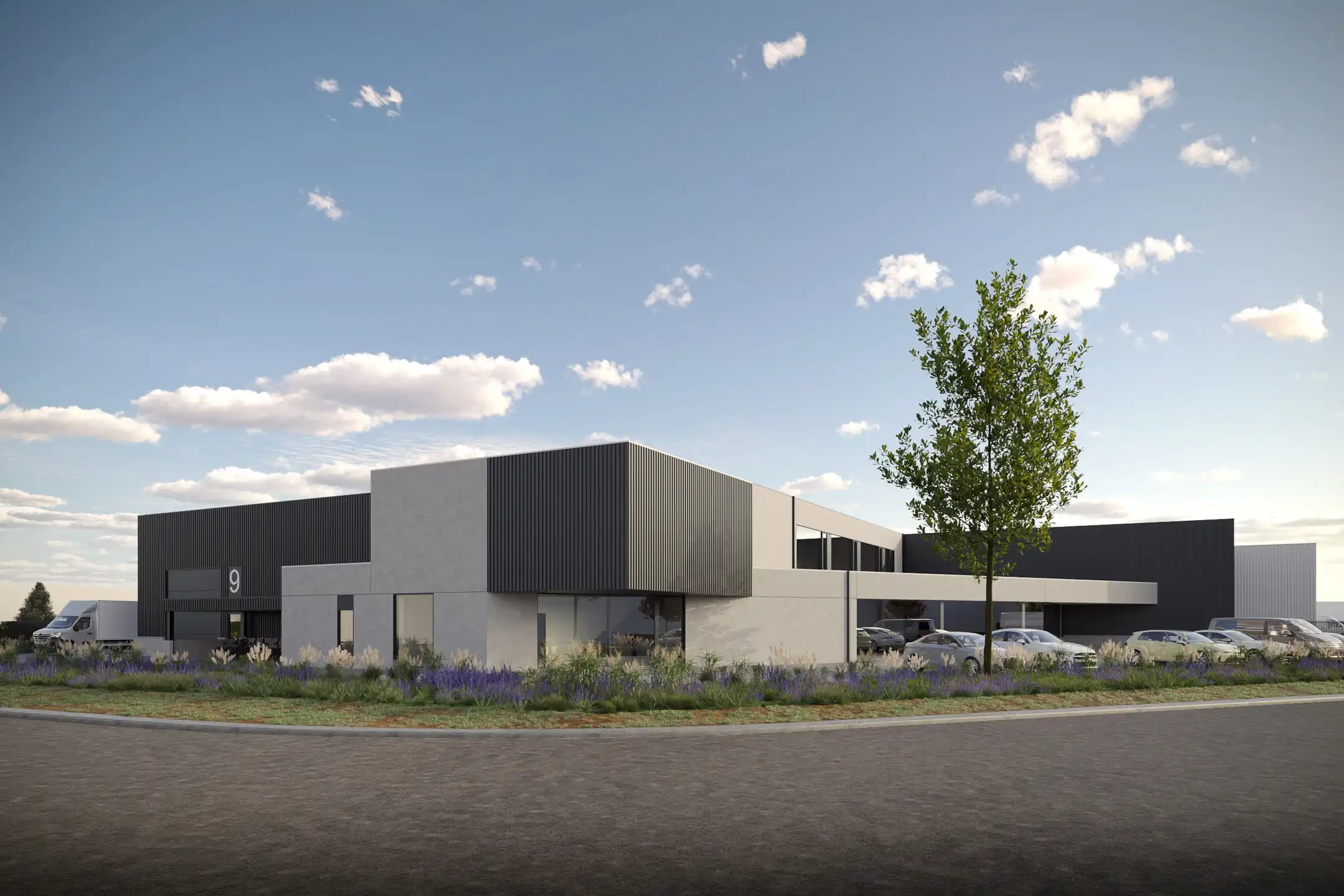 TE KOOP: KMO-unit 3 (opp. 550m²) op 'Jagersborg' in Maaseik foto 8