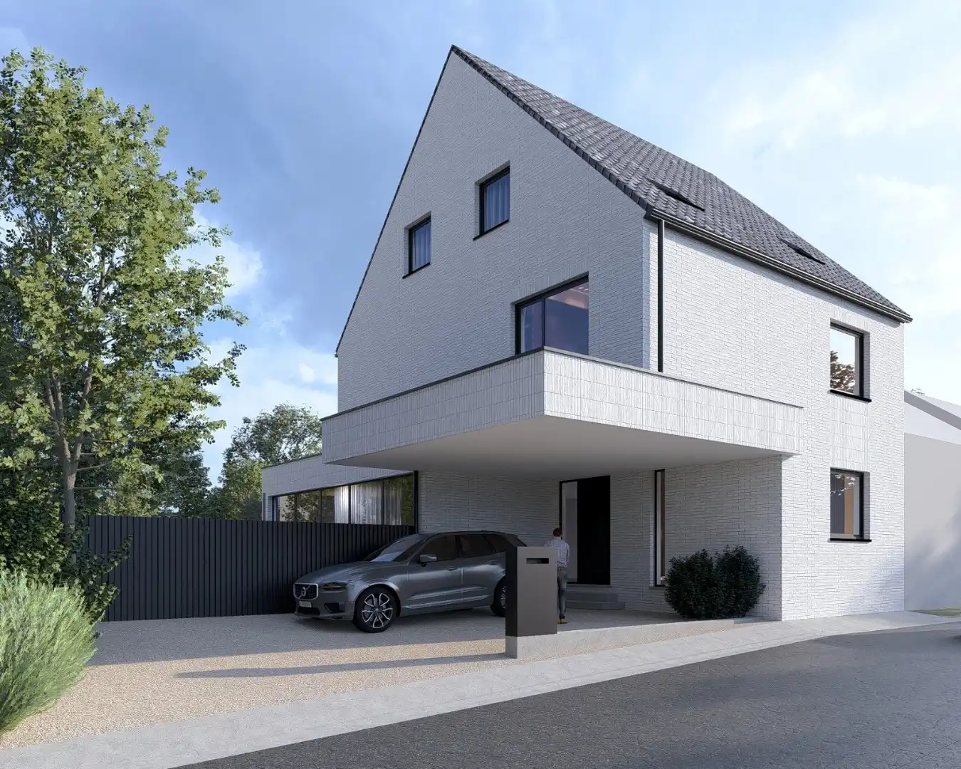 Nieuwbouwwoning met 3 slpk op perceel van 6a40ca foto 2