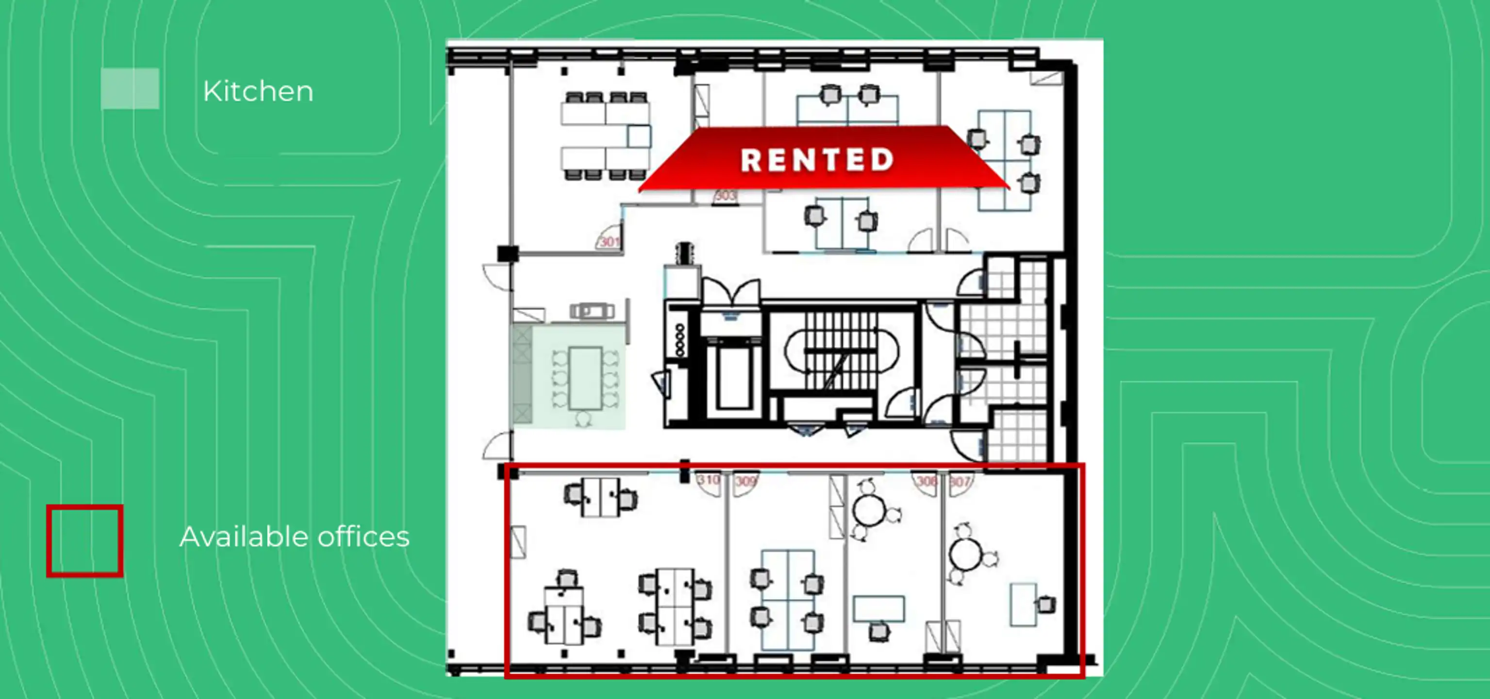 Instapklare kantoren te huur foto 5