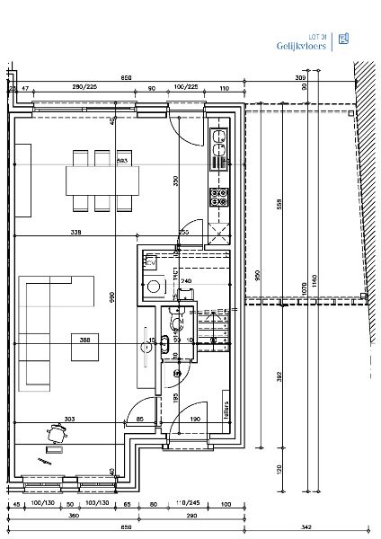 Nieuwbouwwoning in opbouw foto 3