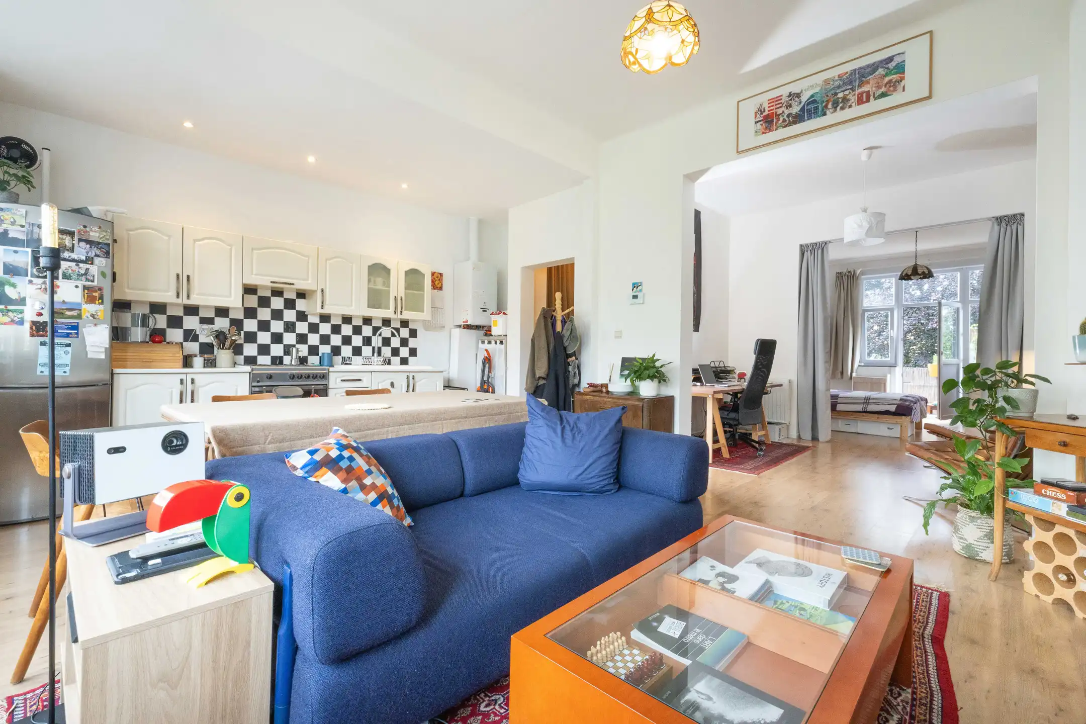Mooi appartement 1 slaapkamer met kantoor/ dressing foto 3
