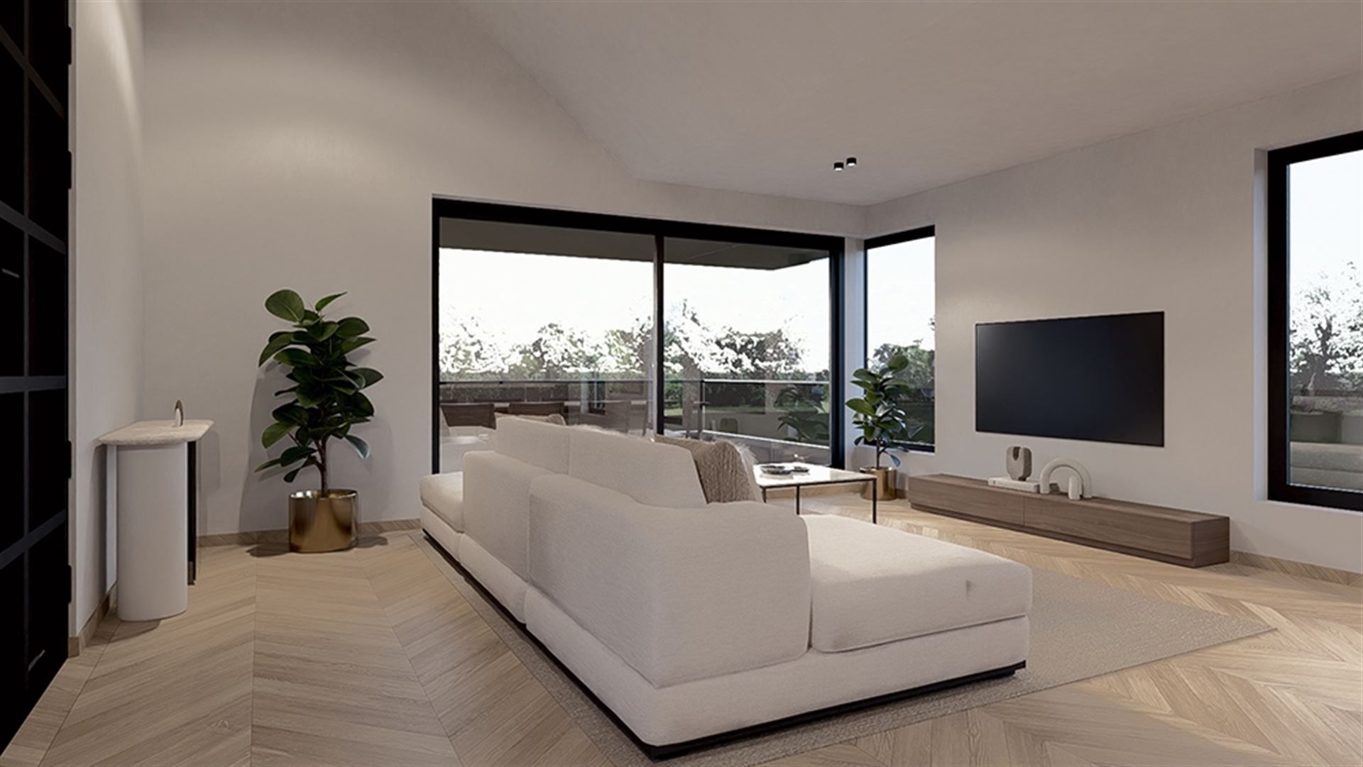 Uniek nieuwbouwapp. ±155 m² 1ste verdiep met 2 terrassen foto 4