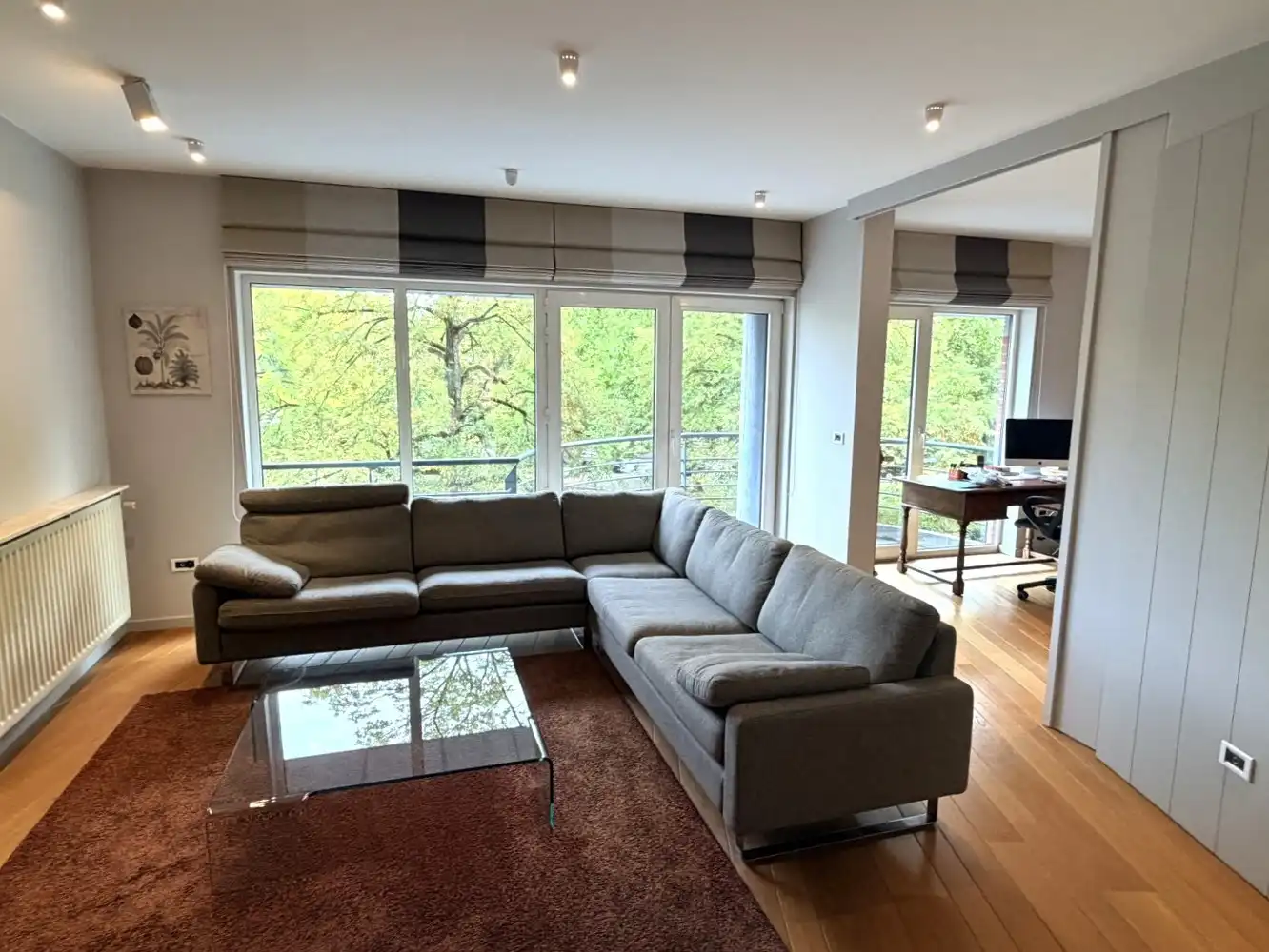Bemeubeld 2-slaapkamerappartement van 150m² met 2 terrassen en zicht op de Dijle. foto 6
