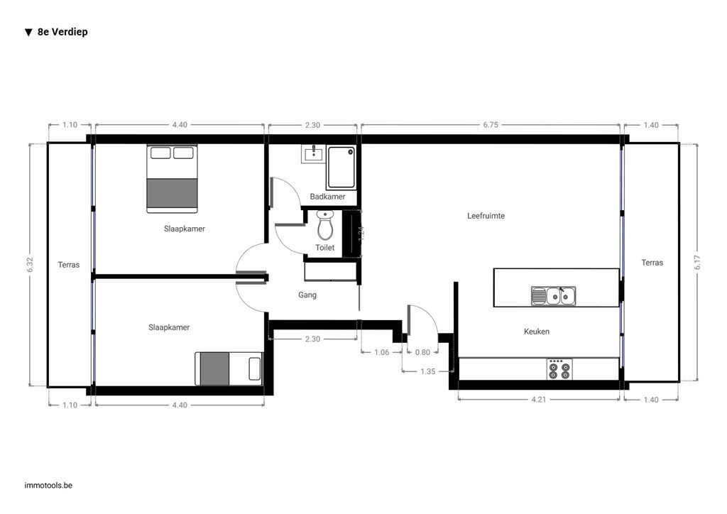 Appartement foto 17