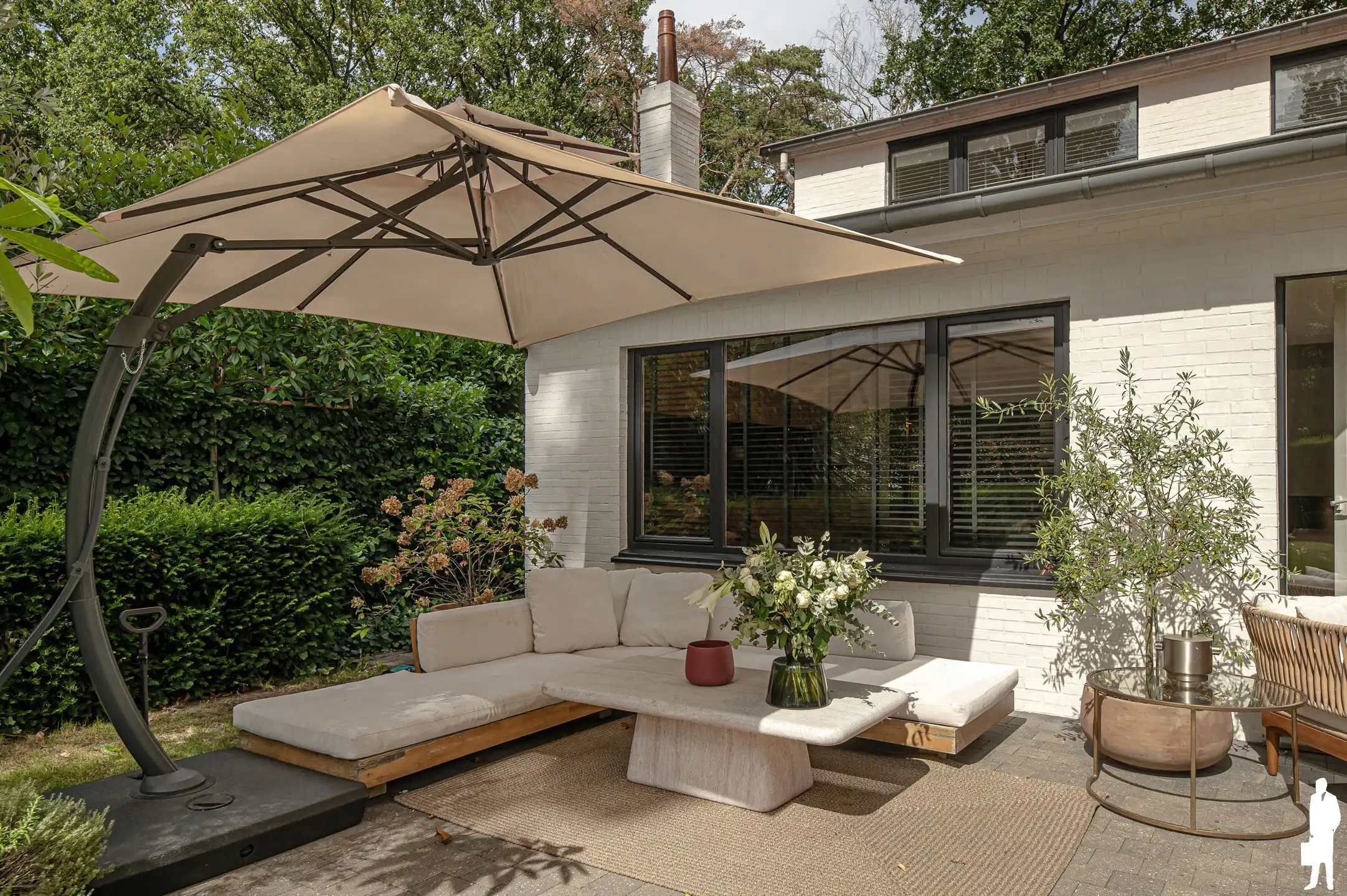 Stijlvolle villa waar mediterrane charme en hedendaags buitenleven harmonieus samenkomen op een toplocatie in Heide foto 33